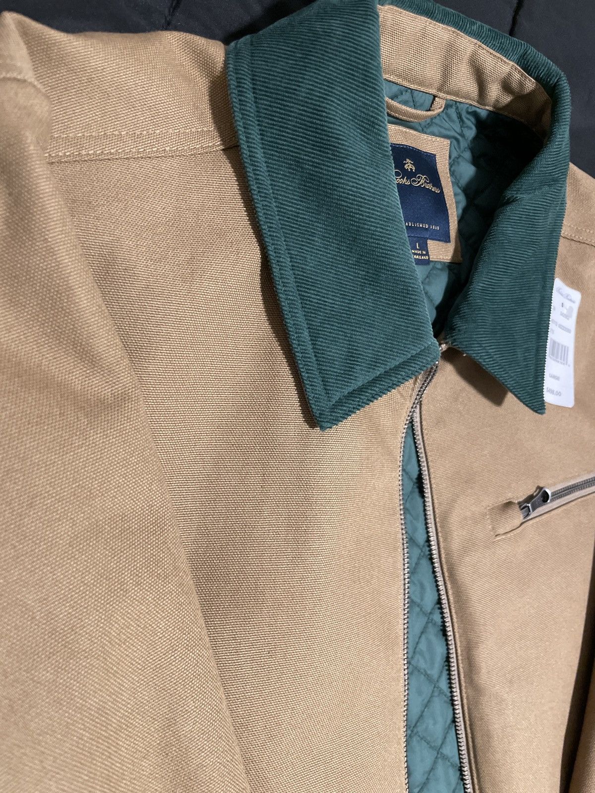 Brooks Brothers Brooks Brothes Cotton Canvas Barn Jacket -$220 Size US L / EU 52-54 / 3 - 4 Thumbnail