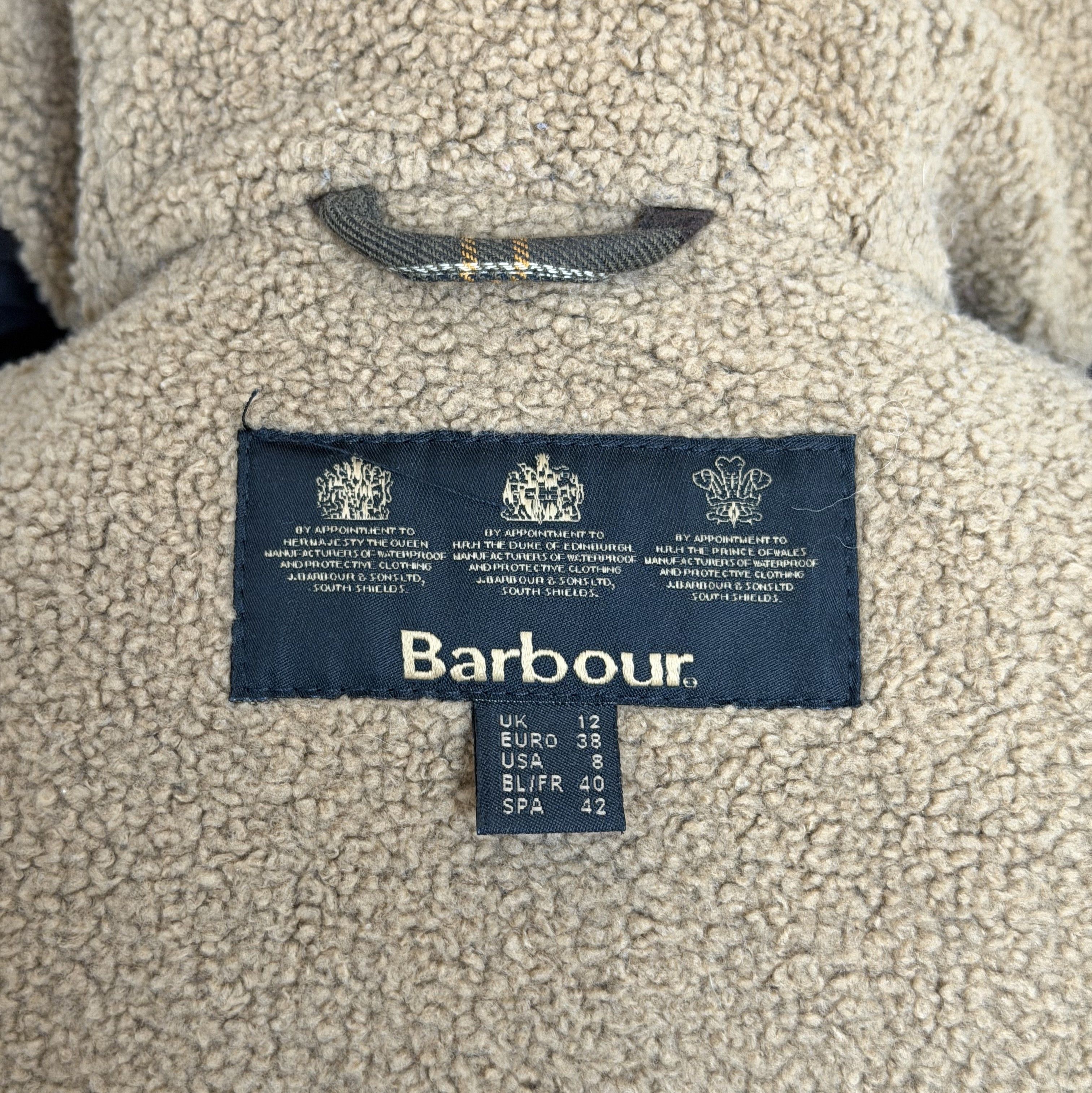 Barbour BARBOUR Winter Force Parka Hooded Jacket Brown Waxed Cotton Size M / US 6-8 / IT 42-44 - 16 Thumbnail