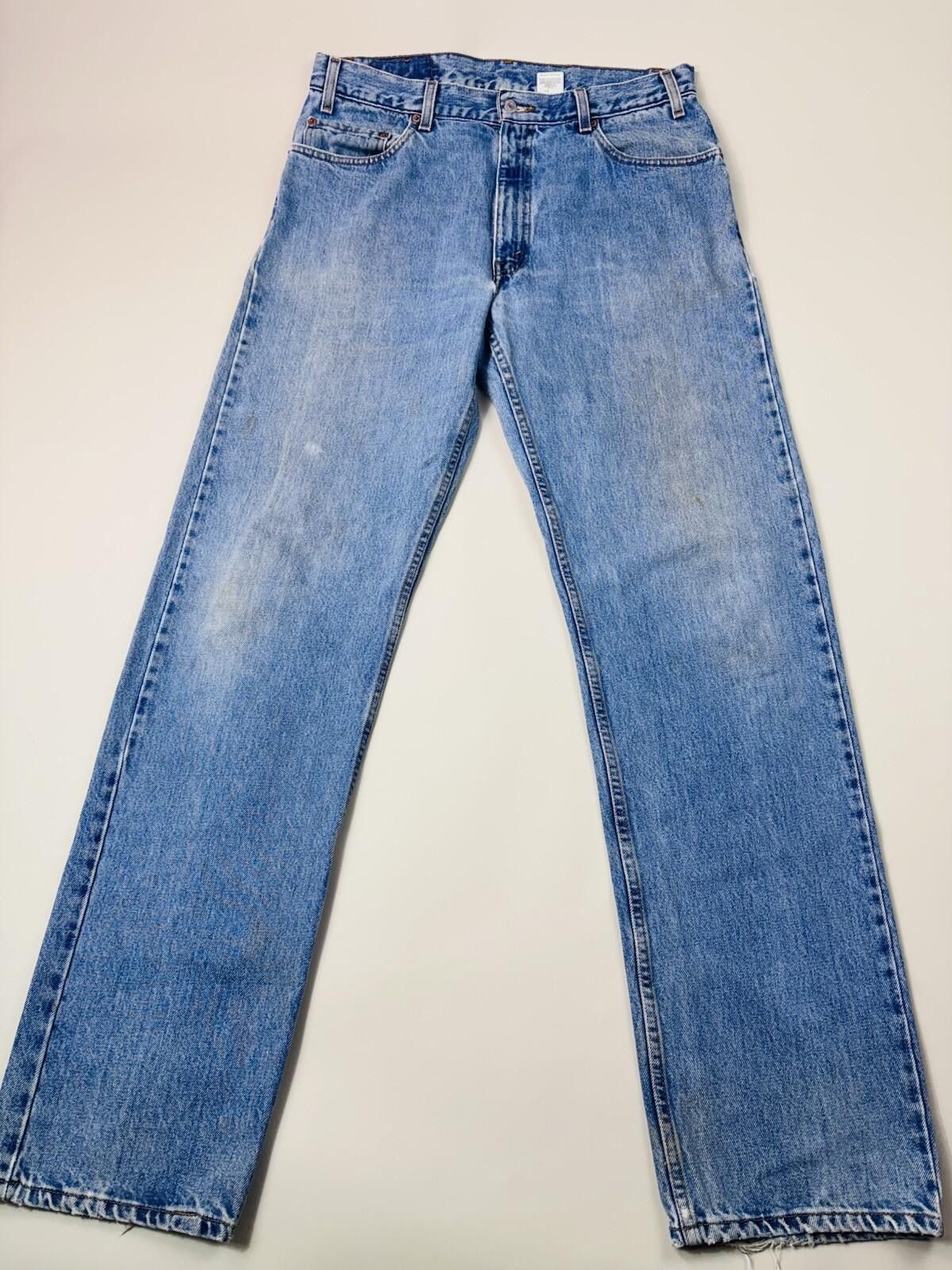 Levi's Vintage Men’s Levi's 550 relaxed fit tapered leg jeans 36x34 Size US 36 / EU 52 - 4 Thumbnail