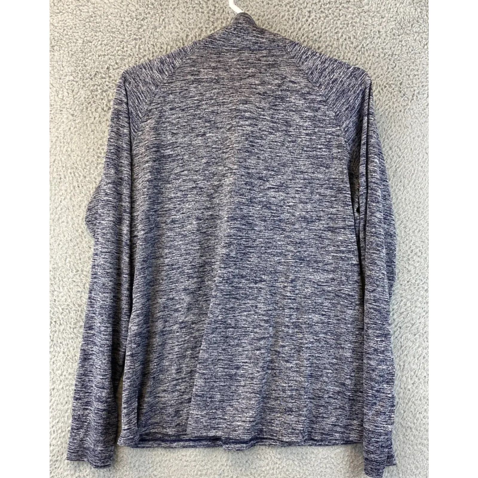 Under Armour Under Armour HeatGear L Mens Training T Shirt 1/4 Zip Long Sleeve Gray 75-28 Size US L / EU 52-54 / 3 - 7 Thumbnail