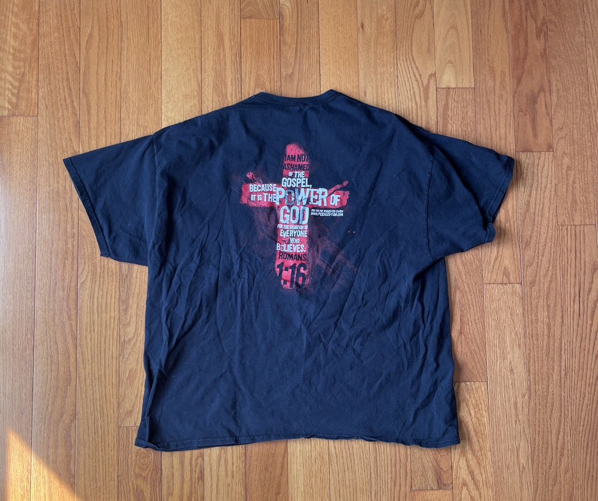 Vintage Vintage Christian T-shirt Size US L / EU 52-54 / 3 - 3 Thumbnail