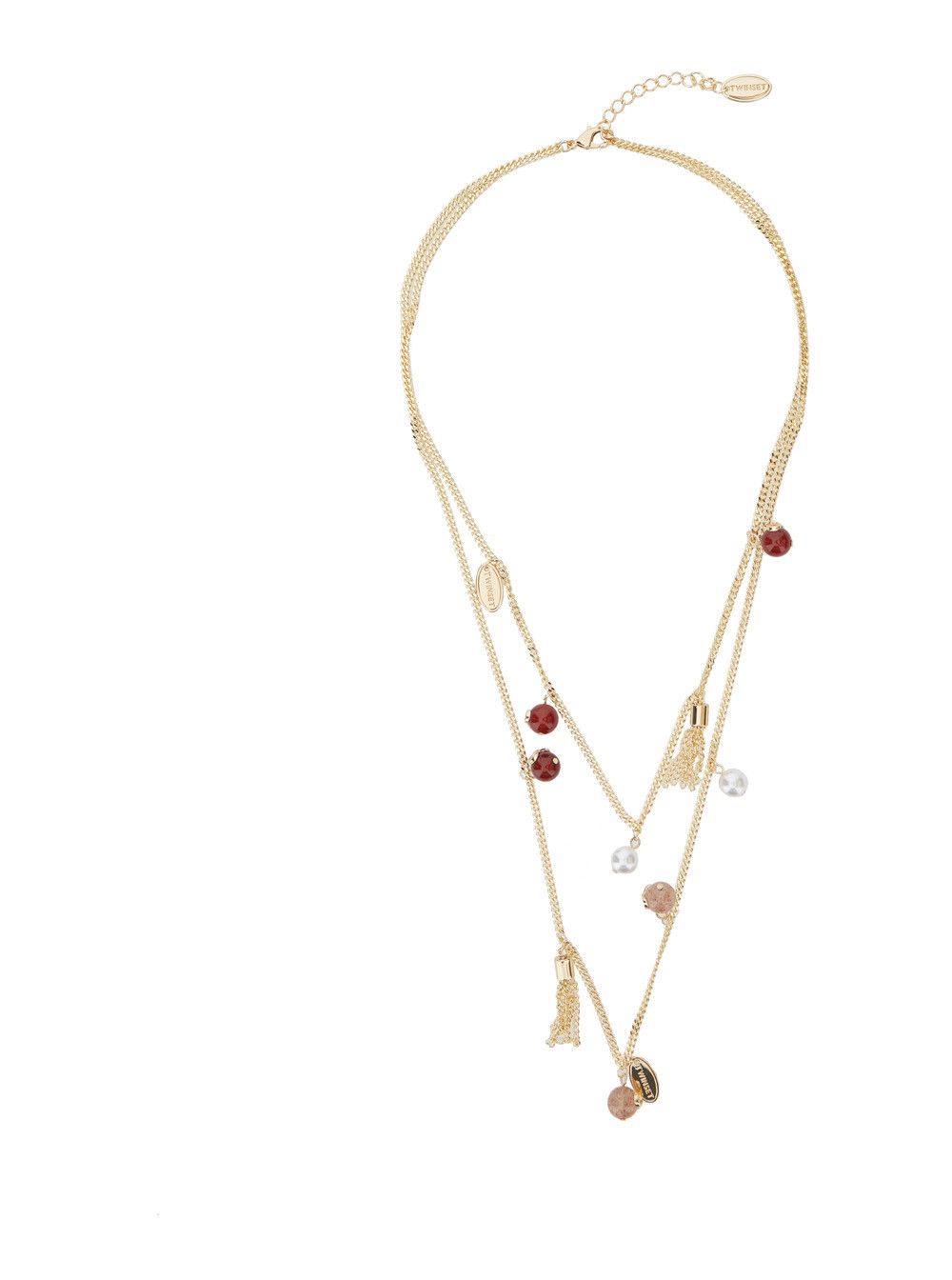 TWINSET Necklace 'NECKLACE' Metallic with Brass Details for Women Size ONE SIZE - 1 Thumbnail