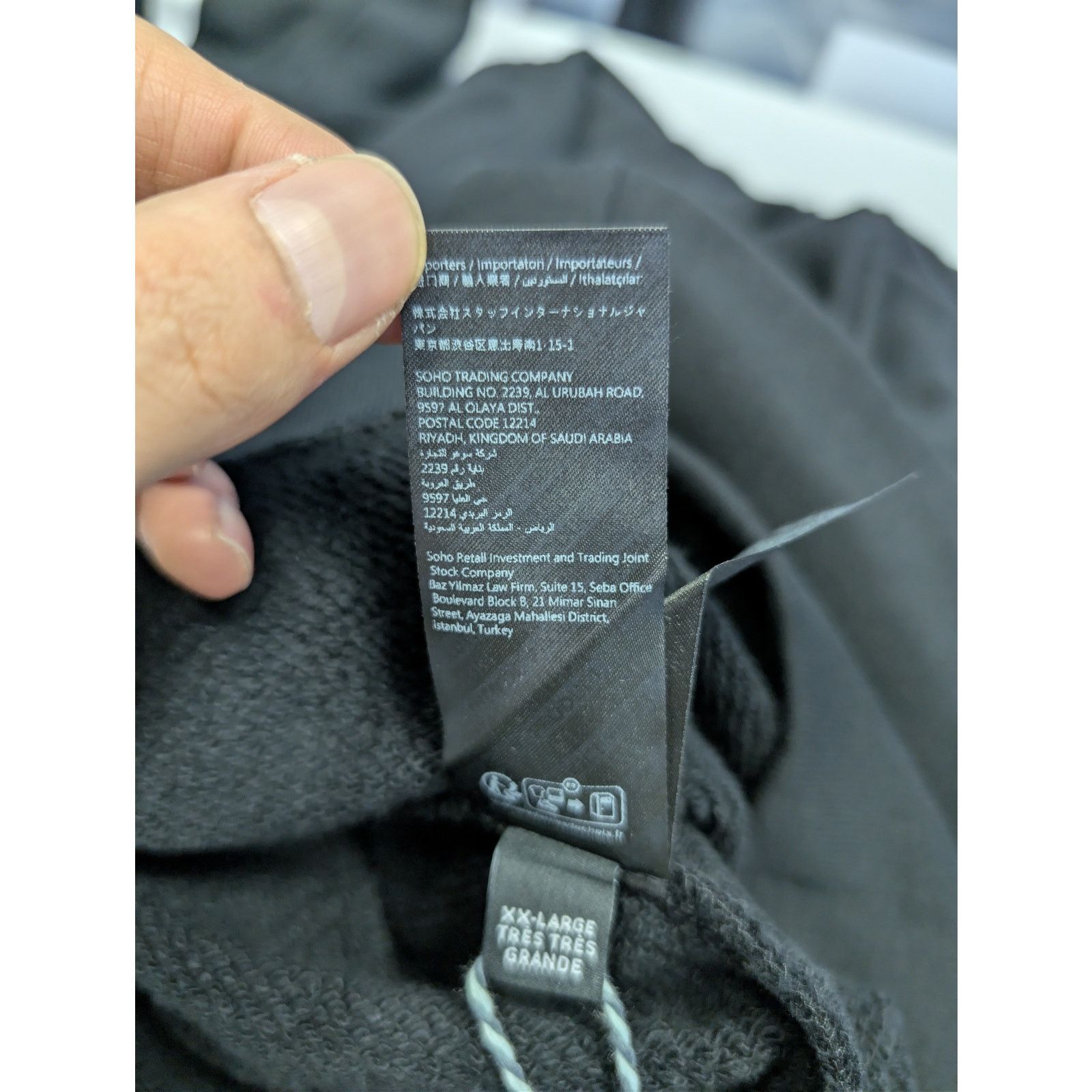 Amiri o1rshd1 MA Quad Zip up Hoodie in Black Size US XXL / EU 58 / 5 - 18 Thumbnail