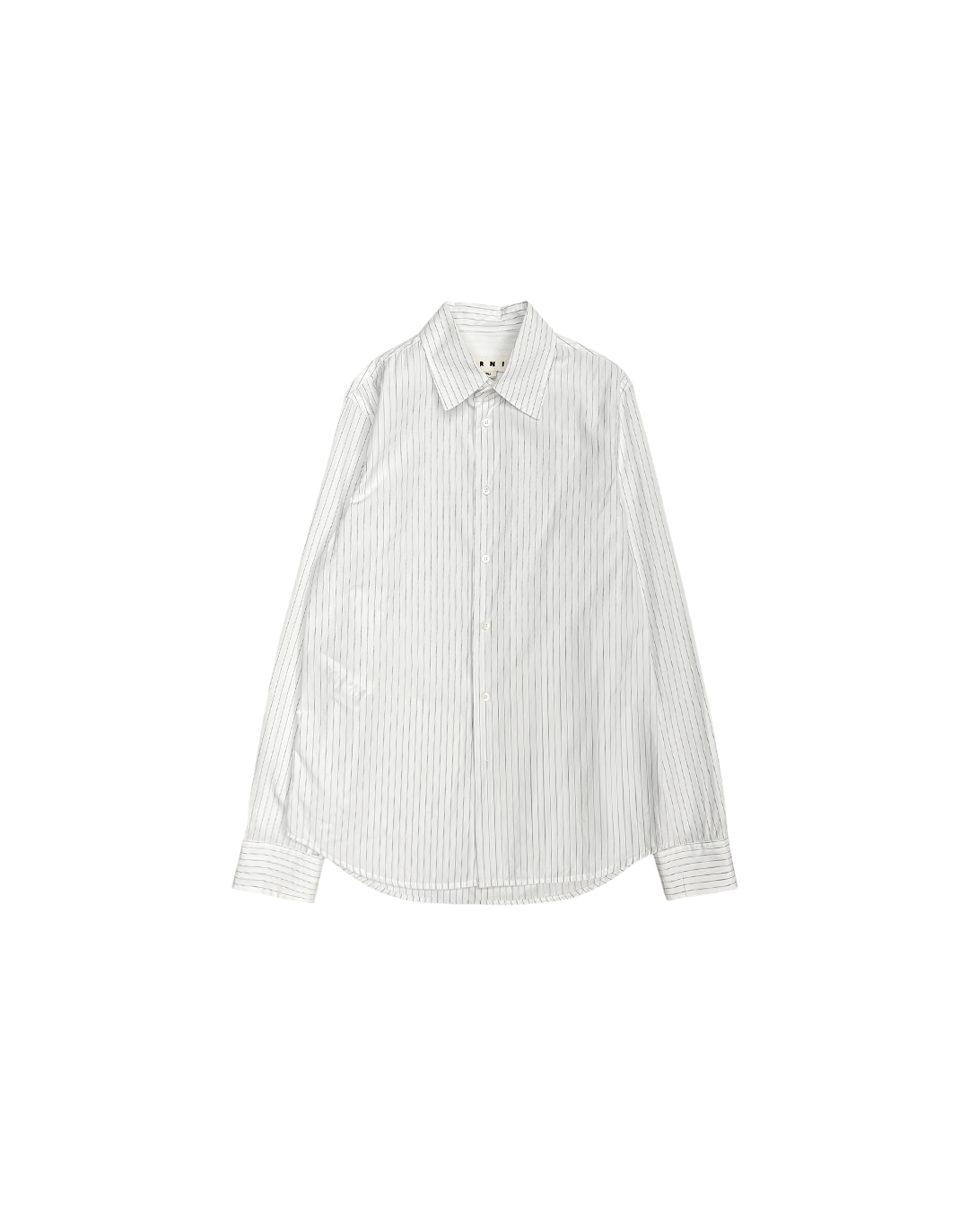 Marni Marni AW19 White Classic Striped Shirt Size XL / US 12-14 / IT 48-50 - 1 Thumbnail