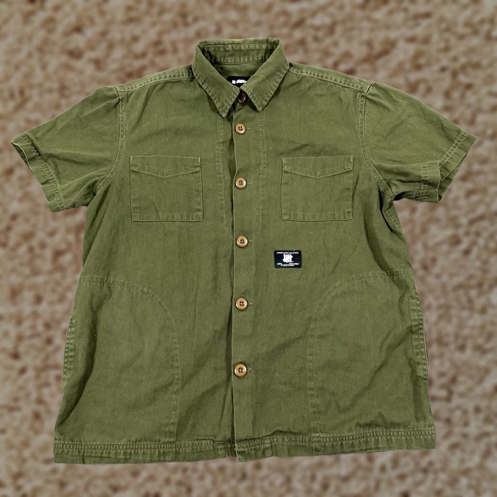 Undefeated Undefeated UNDFTD UNIT BDU Button Shirt Men's Sz Small Olive Green Size US S / EU 44-46 / 1 - 1 Thumbnail