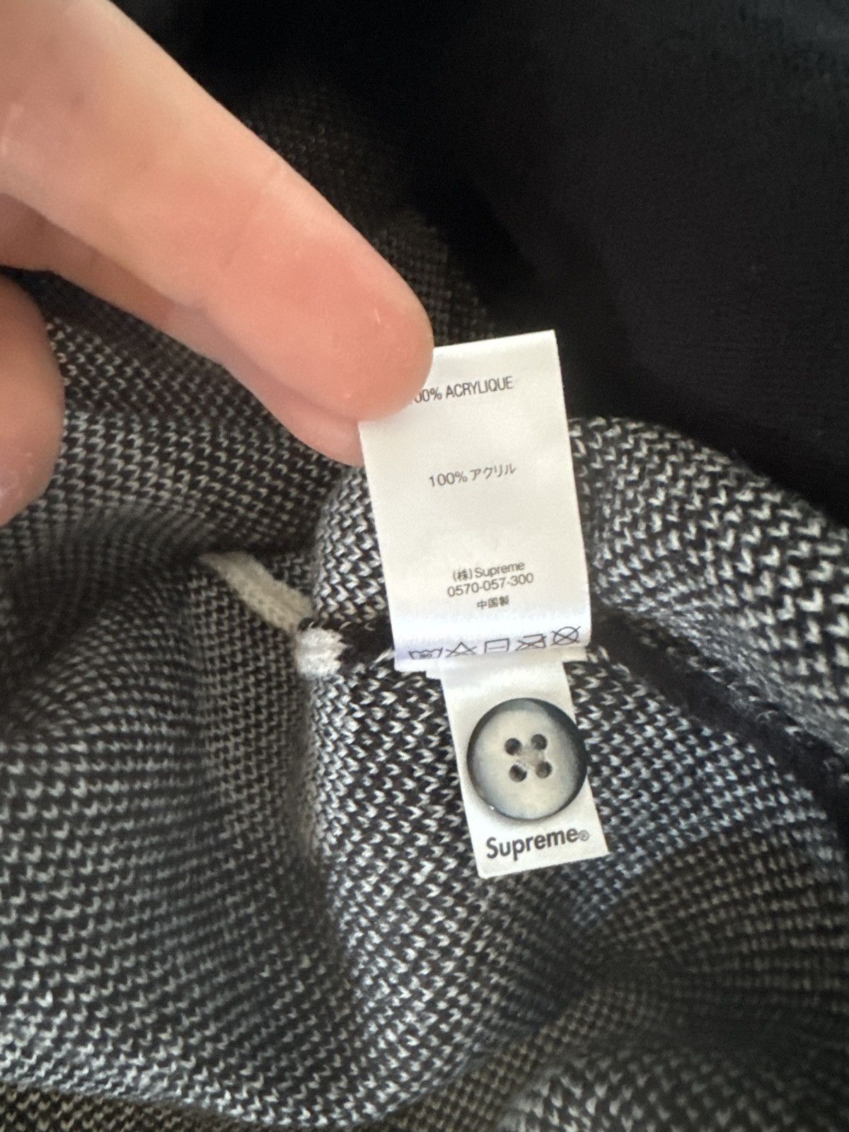 Supreme Supreme brushed Polka dot cardigan Size US M / EU 48-50 / 2 - 5 Thumbnail