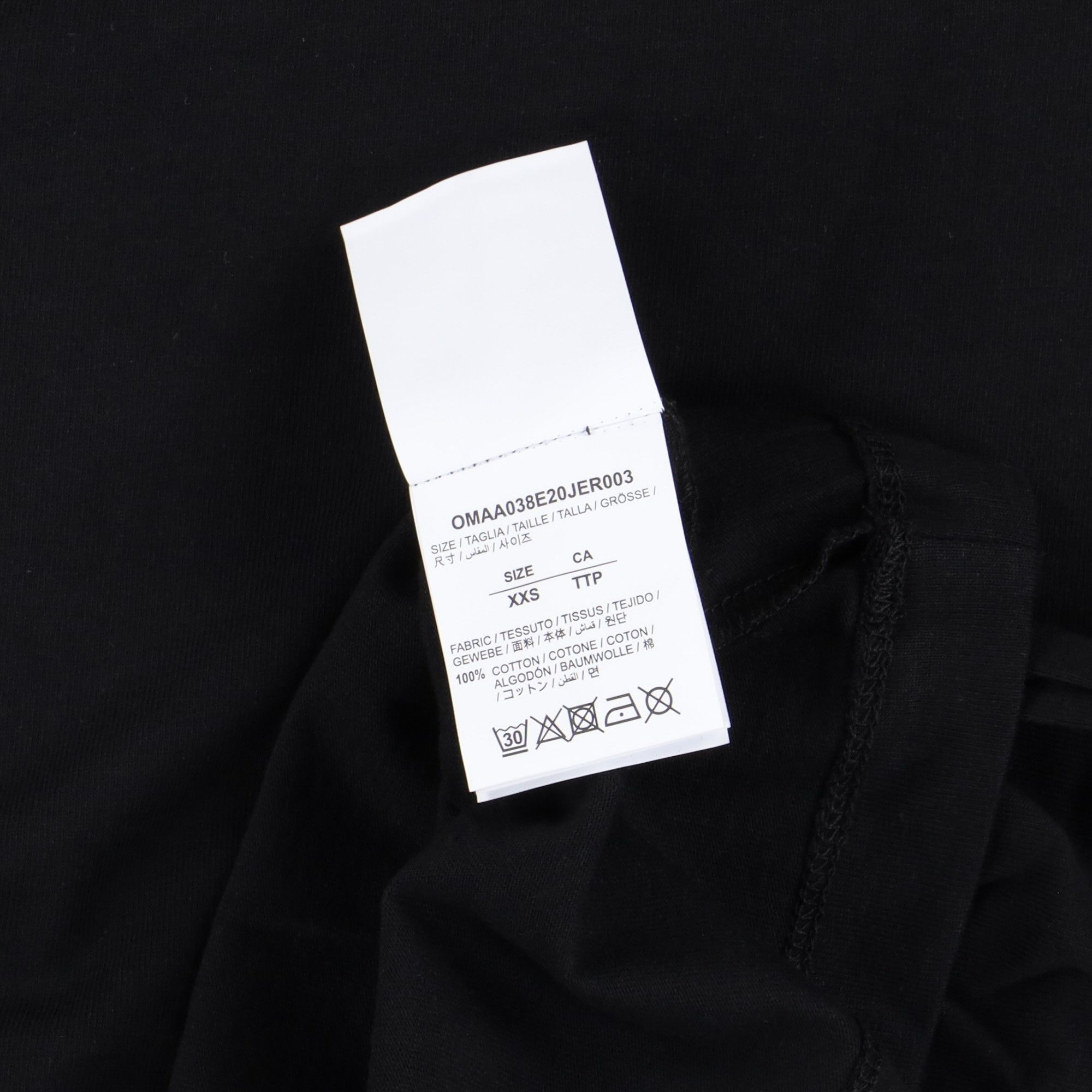 Off-White Black Stencil Arrows Oversized T-Shirt Size US XXS / EU 40 - 6 Thumbnail