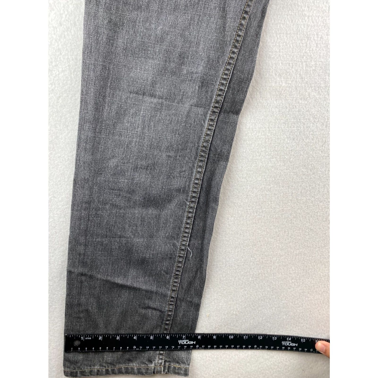 Levi's Levi's 511 Jeans Mens 30x30 Gray Slim Skinny Denim Dark Wash Straight Dark 5-Pocket Design Belt Loops Modern Government Pan Size US 30 / EU 46 - 6 Thumbnail