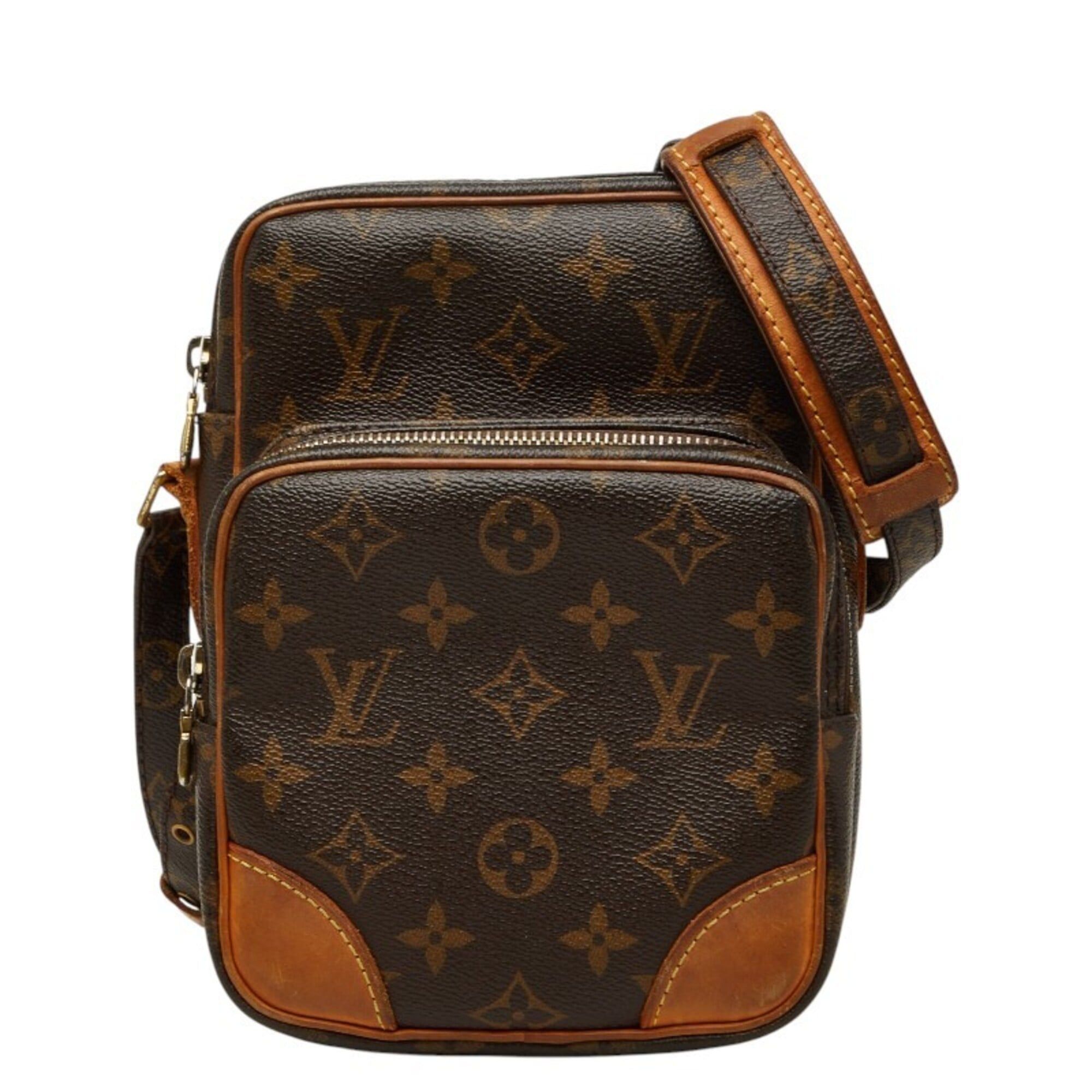 Louis Vuitton Louis Vuitton Monogram Amazon Crossbody Shoulder Bag M45236 Brown Leather Women's LOUIS VUITTON Size ONE SIZE - 1 Thumbnail