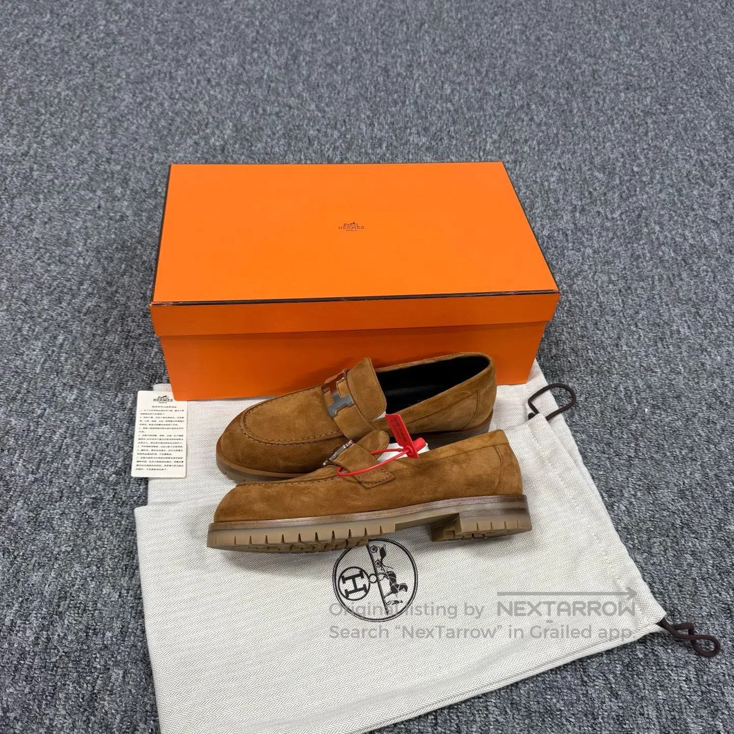 Hermes Hermes Leatherette H-buckle loafers| Size US 6 / IT 36 - 3 Thumbnail