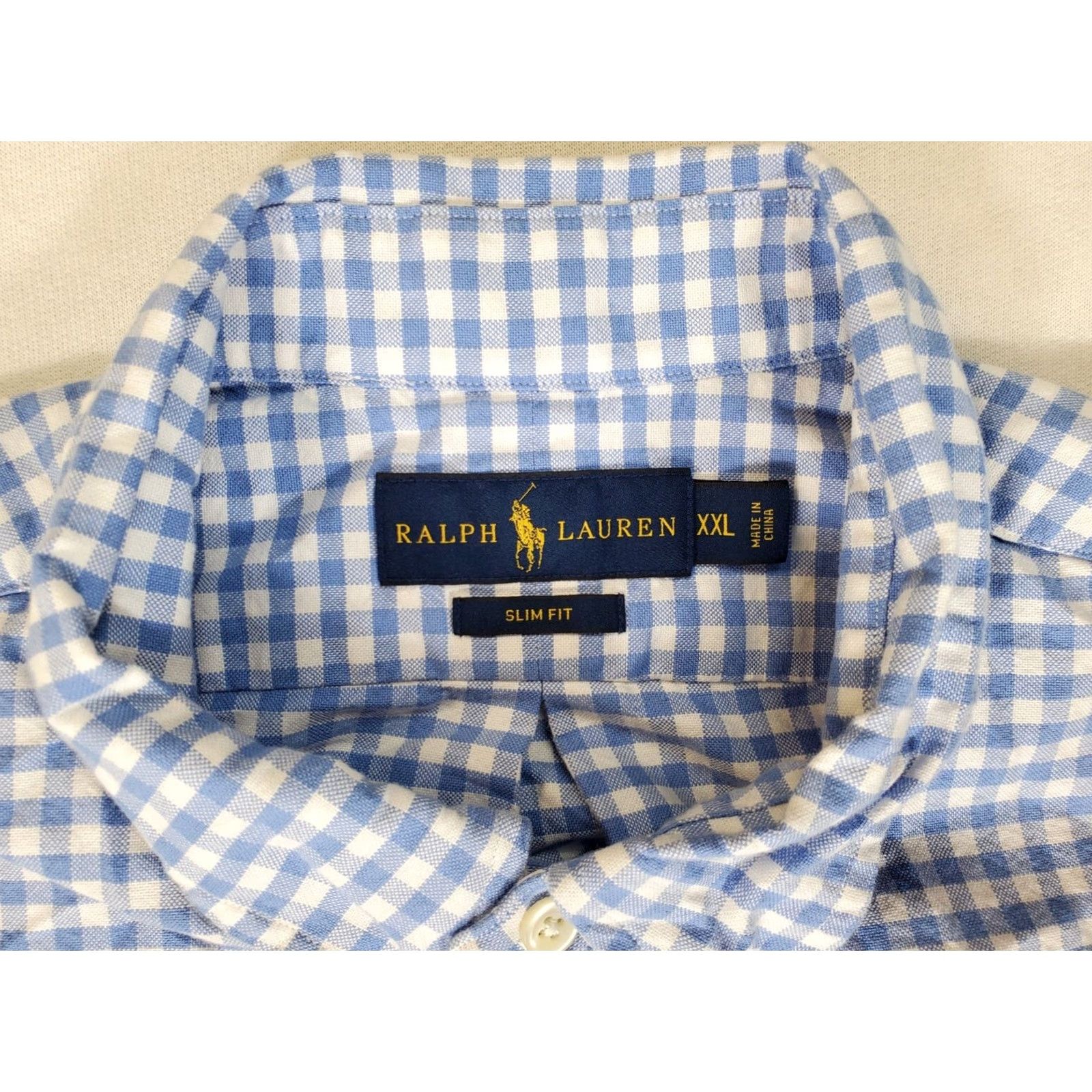 Ralph Lauren Ralph Lauren Shepherd Check Button-Down Shirt Long Sleeve Mens XXL Blue White Multicolor Shirt Size US XXL / EU 58 / 5 - 2 Thumbnail