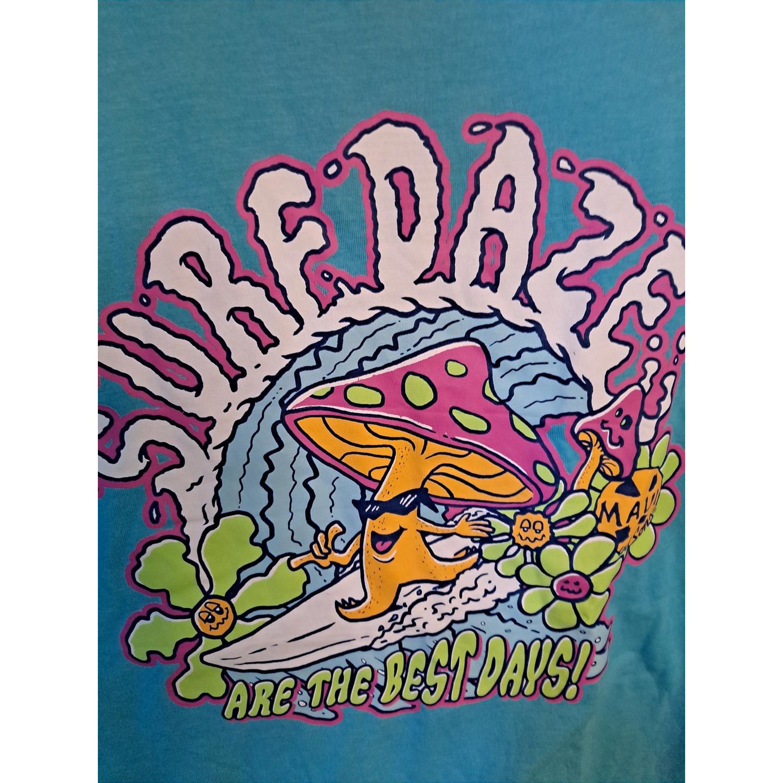 Maui and Sons New Maui and Sons Surf Daze Mushroom Shirt Size Medium Size US M / EU 48-50 / 2 - 2 Thumbnail