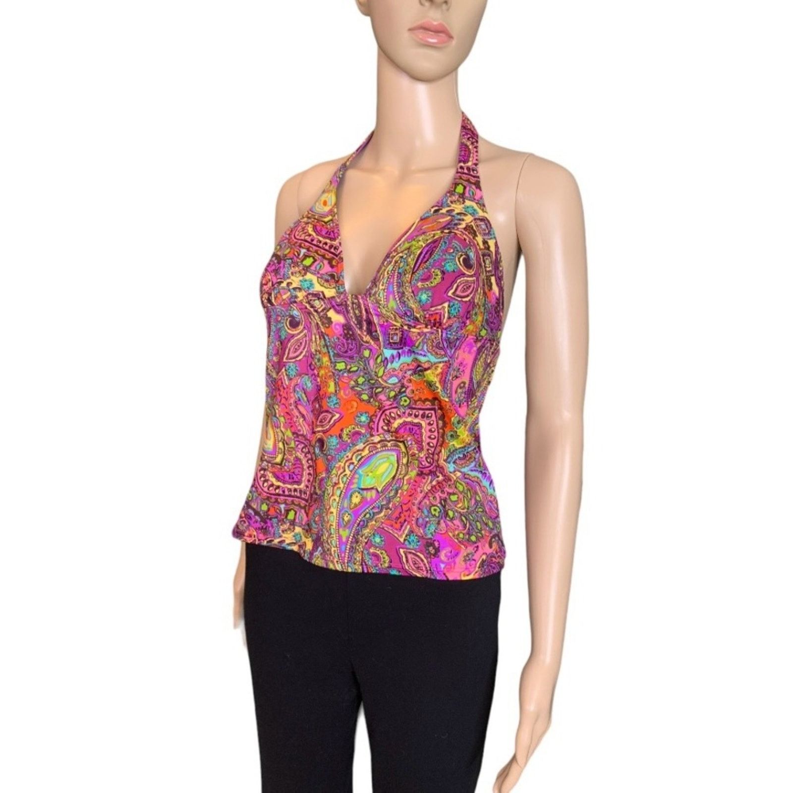 Victoria's Secret Victoria’s Secret Women's Medium Swim Tankini Top Purple Size M / US 6-8 / IT 42-44 - 6 Thumbnail