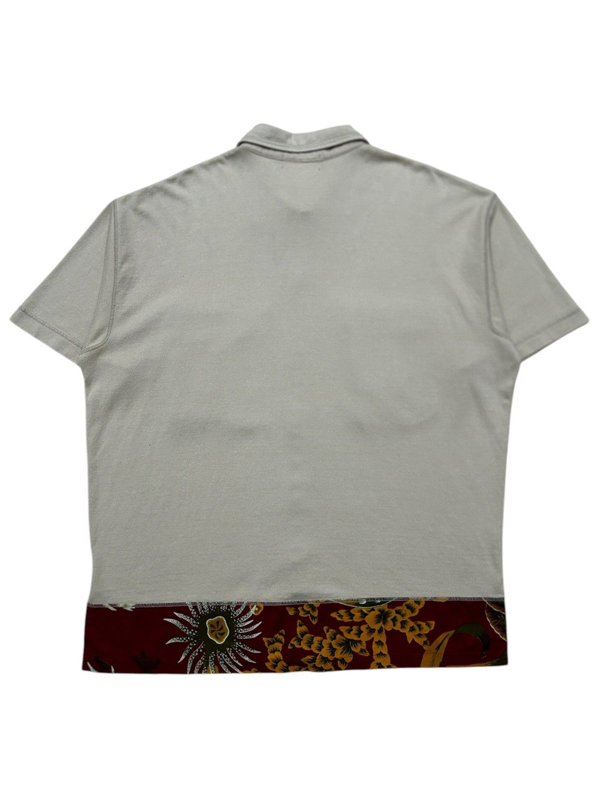 If Six Was Nine × Japanese Brand × Le Grande Bleu (L.G.B.) Vintage NAB Japan Mix Graphics Button Ups Size US L / EU 52-54 / 3 - 4 Thumbnail