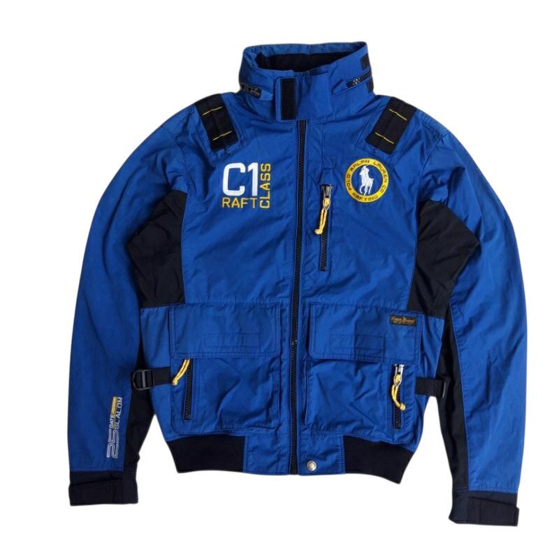 Polo Ralph Lauren Polo Ralph Lauren C1 Raft Class Blue Technical Jacket Size US M / EU 48-50 / 2 - 2 Thumbnail