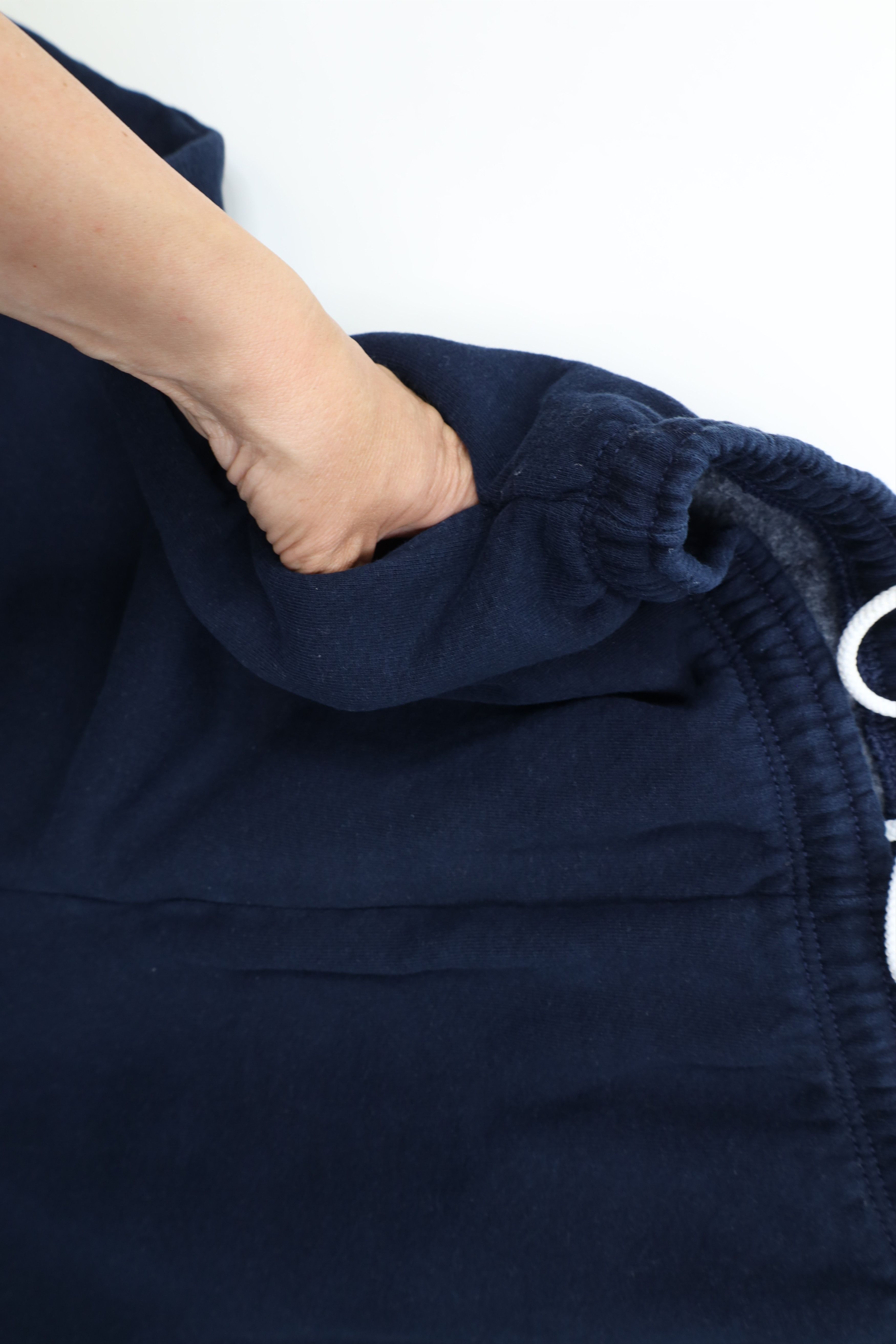 Vintage Vintage 90s Streetwear Heavyweight Sweatpants Joggers Blue Size US 40 / EU 56 - 9 Thumbnail