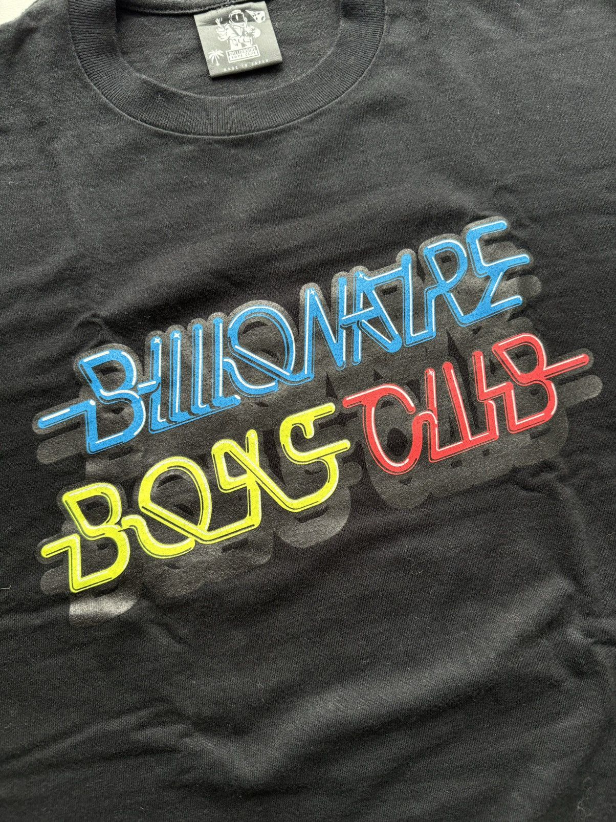 Billionaire Boys Club Season 6 Neon Logo Tee Size US L / EU 52-54 / 3 - 3 Thumbnail