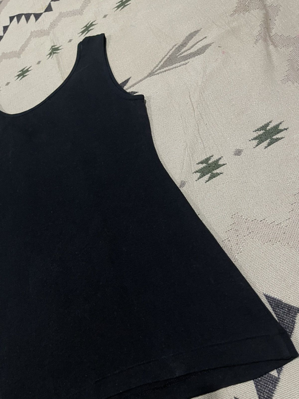 Issey Miyake 1990s ISSEY MIYAKE V-NECK SLEEVELESS TANK TOP Size S / US 4 / IT 40 - 10 Thumbnail