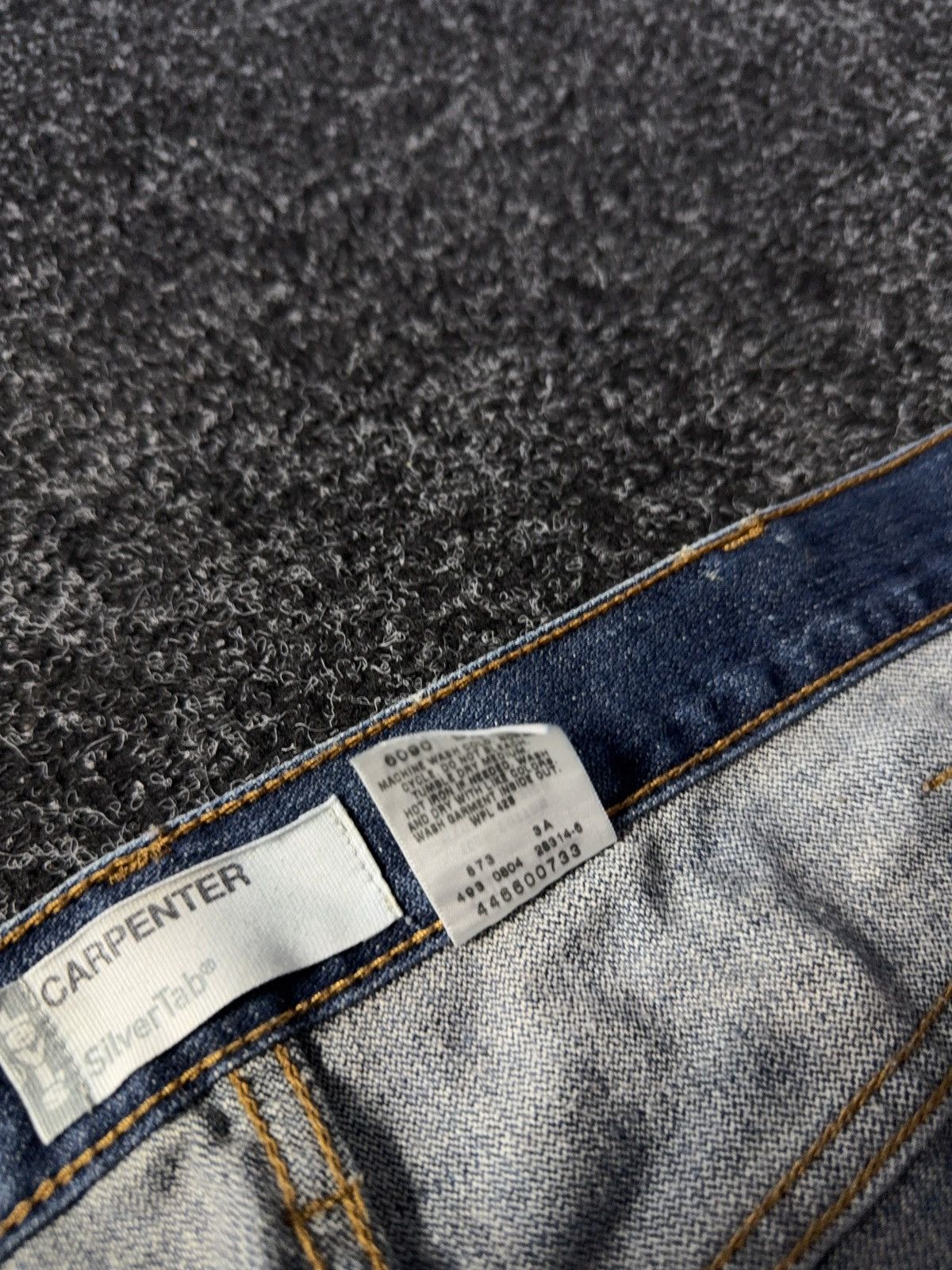 Carhartt × Levi's × Vintage Crazy vintage y2k Levi’s silver tab carpenter baggy jeans Size US 40 / EU 56 - 10 Thumbnail