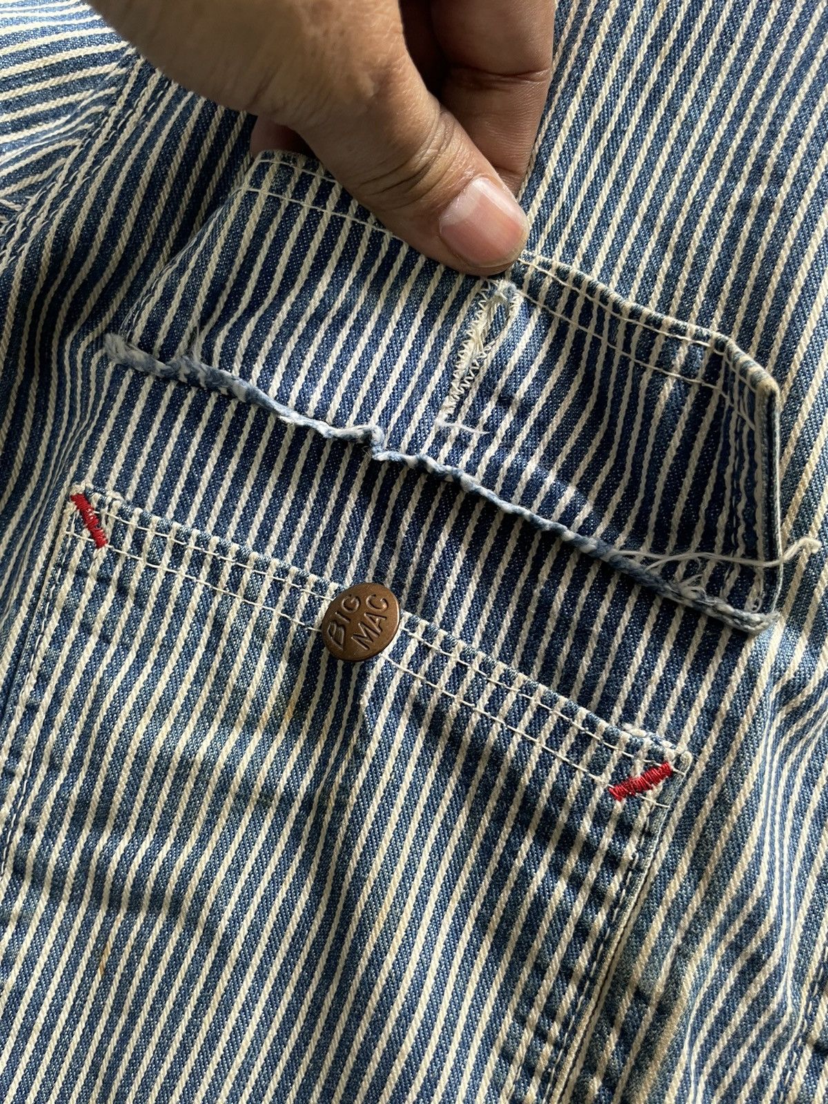 Big Mac Vintage 60’s Big Mac Penny Sanforized Hickory Size US XL / EU 56 / 4 - 9 Thumbnail