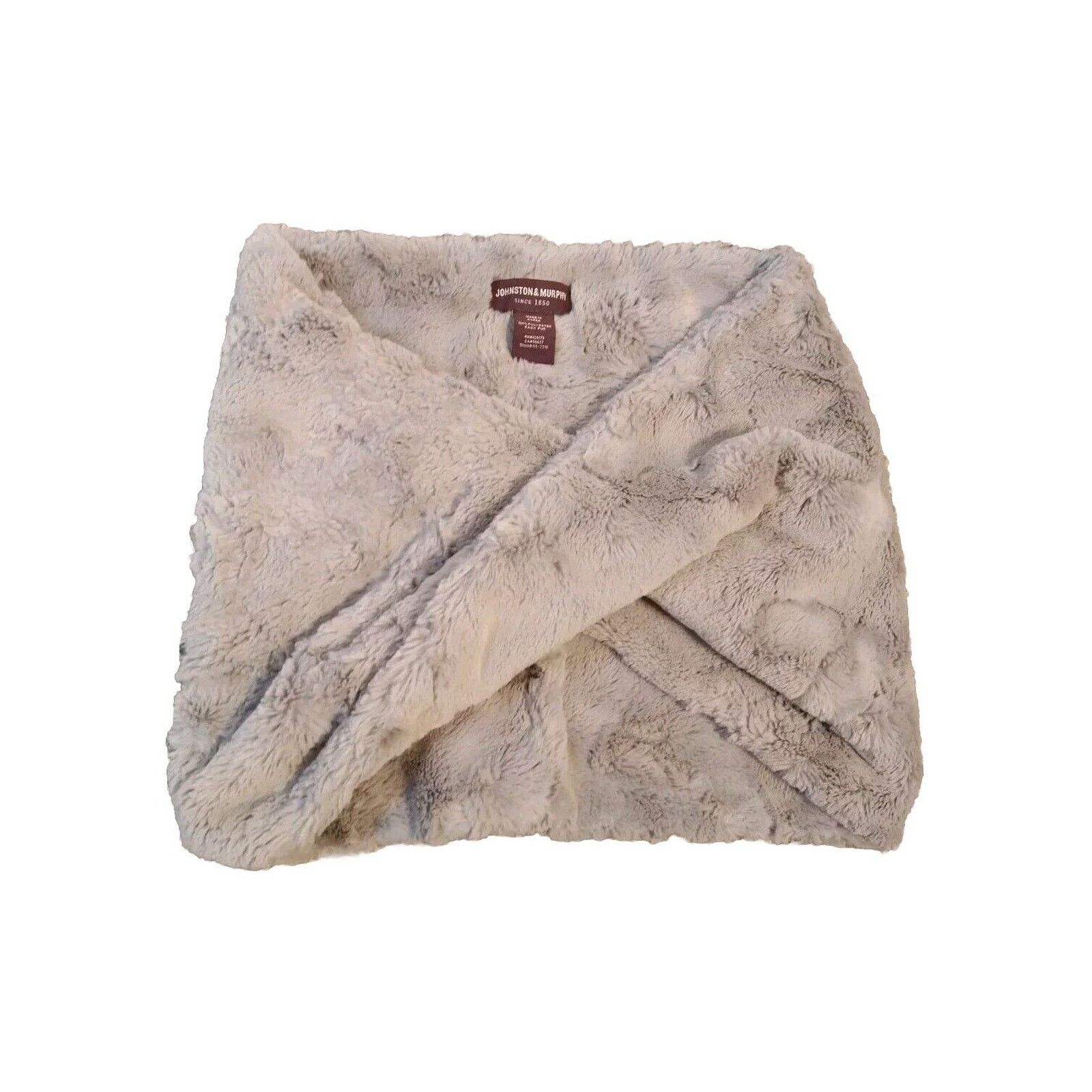 Other Johnston & Murphy Infinity Scarf Polyester Faux Fur. Size XS / US 0-2 / IT 36-38 - 1 Thumbnail