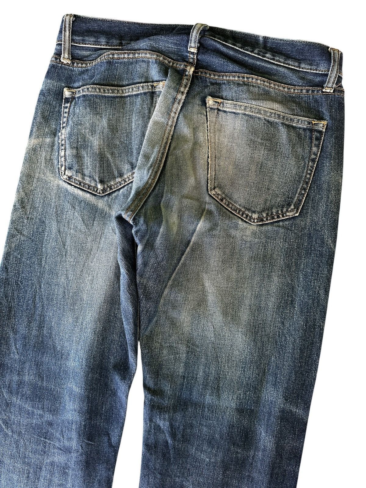 Japanese Brand Distress Uniqlo Selvedge 32x37 . Size US 32 / EU 48 - 15 Thumbnail