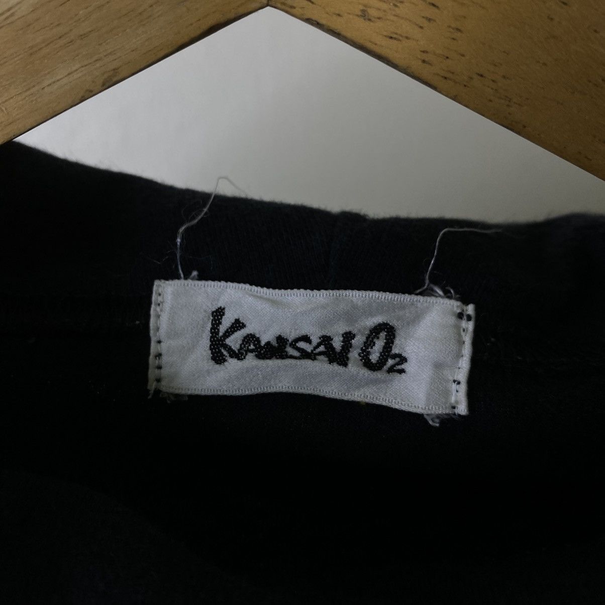 Kansai Yamamoto 1990s Kansai O2 Nice Avant Garde Design Women T Shirt Size S / US 4 / IT 40 - 3 Thumbnail