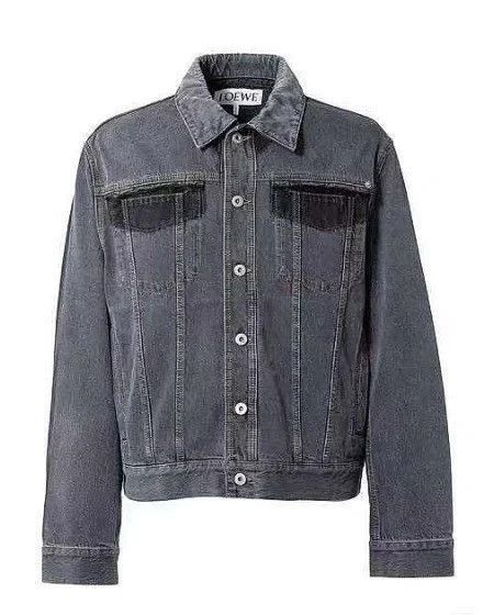 Loewe loewe denim jacket in gray color-2508 Size US L / EU 52-54 / 3 - 6 Thumbnail
