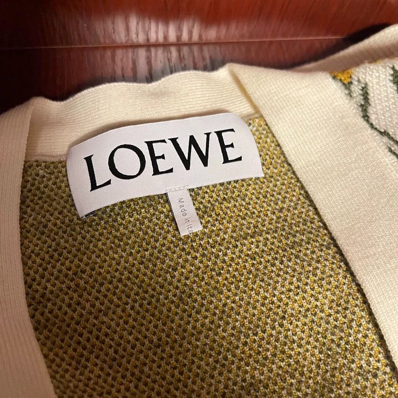 Loewe Loewe Long knit cardigan Size S / US 4 / IT 40 - 6 Thumbnail