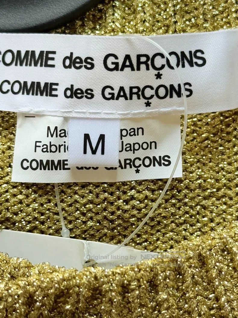 Comme des Garcons Comme Des Garcons Shiny Knit Cardigan Size M / US 6-8 / IT 42-44 - 6 Thumbnail