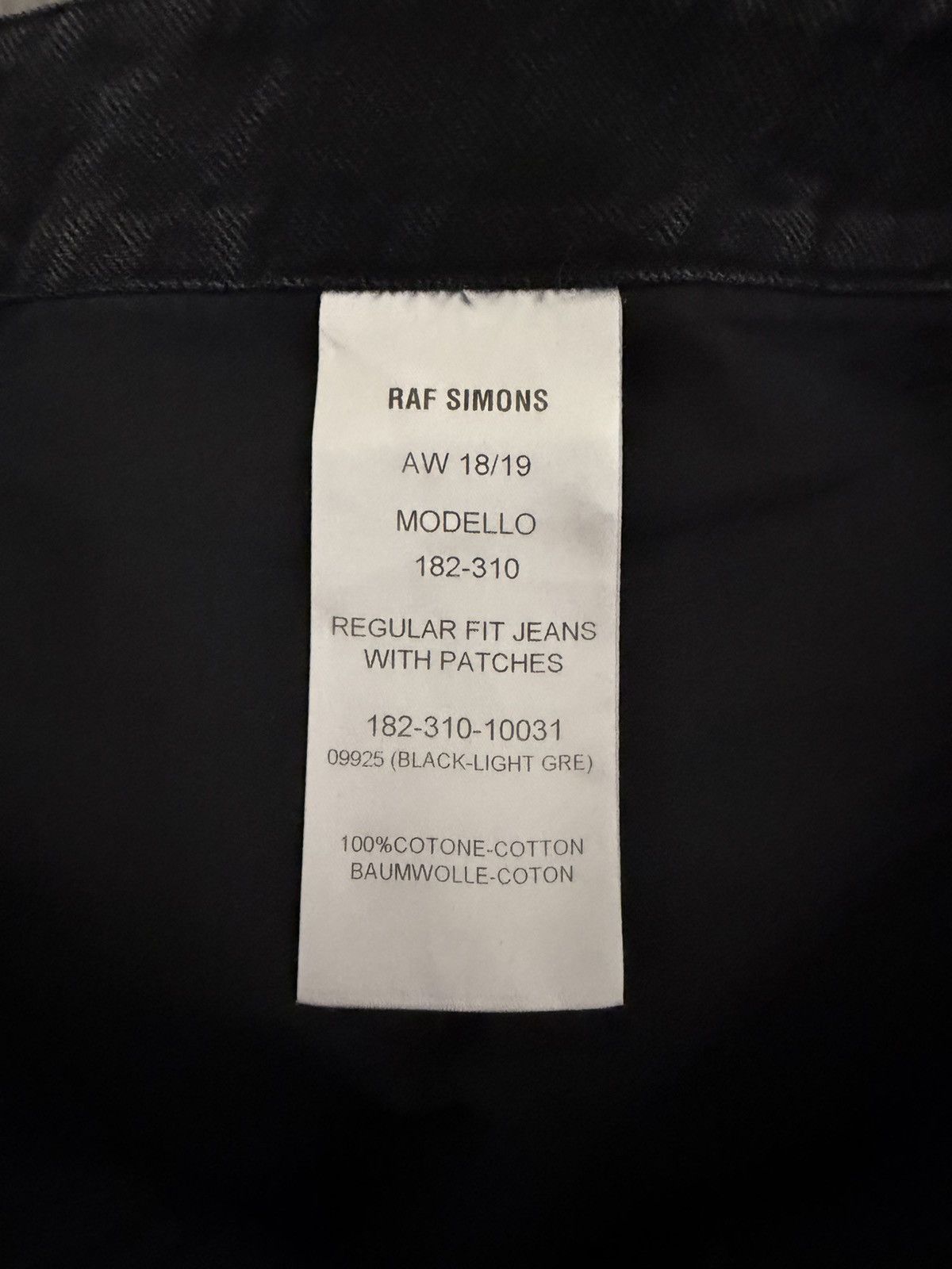 Raf Simons RAF SIMONS JEANS DRUGS AW18 Size US 36 / EU 52 - 5 Thumbnail