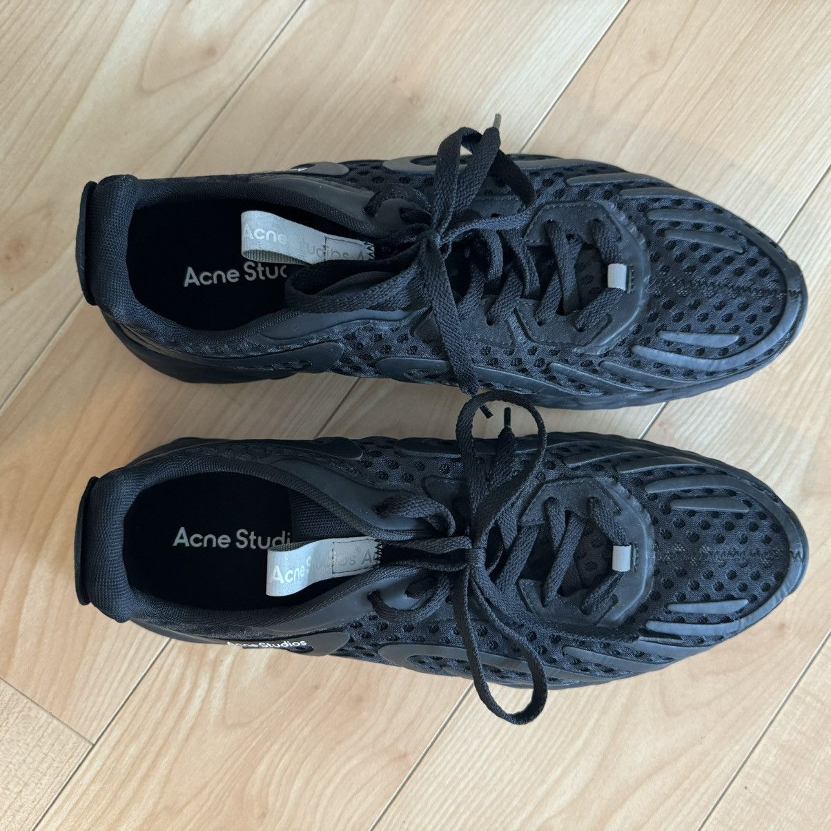 Acne Studios Acne Low Mesh Sneakers Size US 10 / EU 43 - 3 Thumbnail