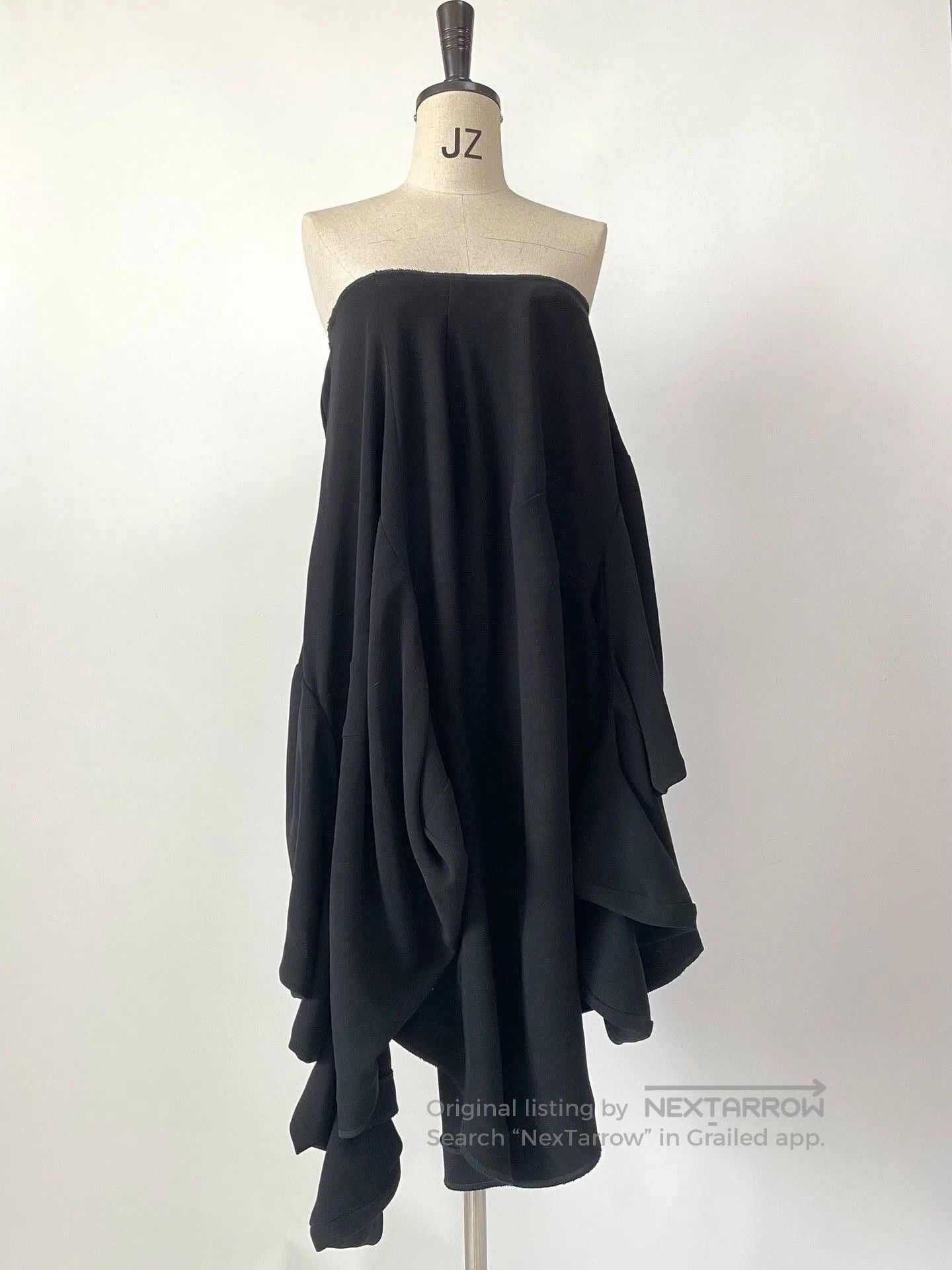 Rei Kawakubo COMME des GARCONS 2004AW Asymmetric Skirt. Size 37" - 6 Thumbnail