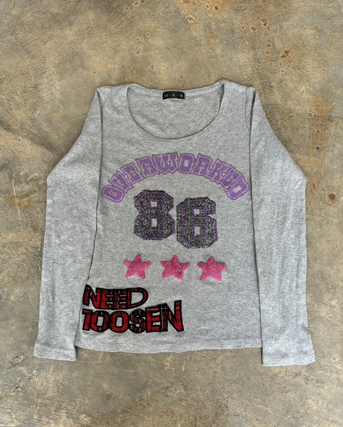 Hysteric Glamour × Japanese Brand Y2k MKR Overworked 86 Womens style Longsleeve Size M / US 6-8 / IT 42-44 - 1 Thumbnail