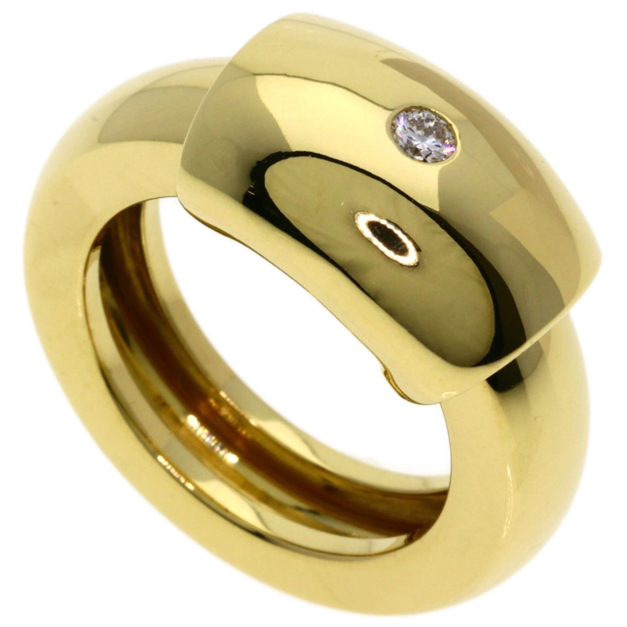Piaget Piaget Dancer 1P Diamond Ring #53, 18K Yellow Gold, Women's Size ONE SIZE - 1 Thumbnail