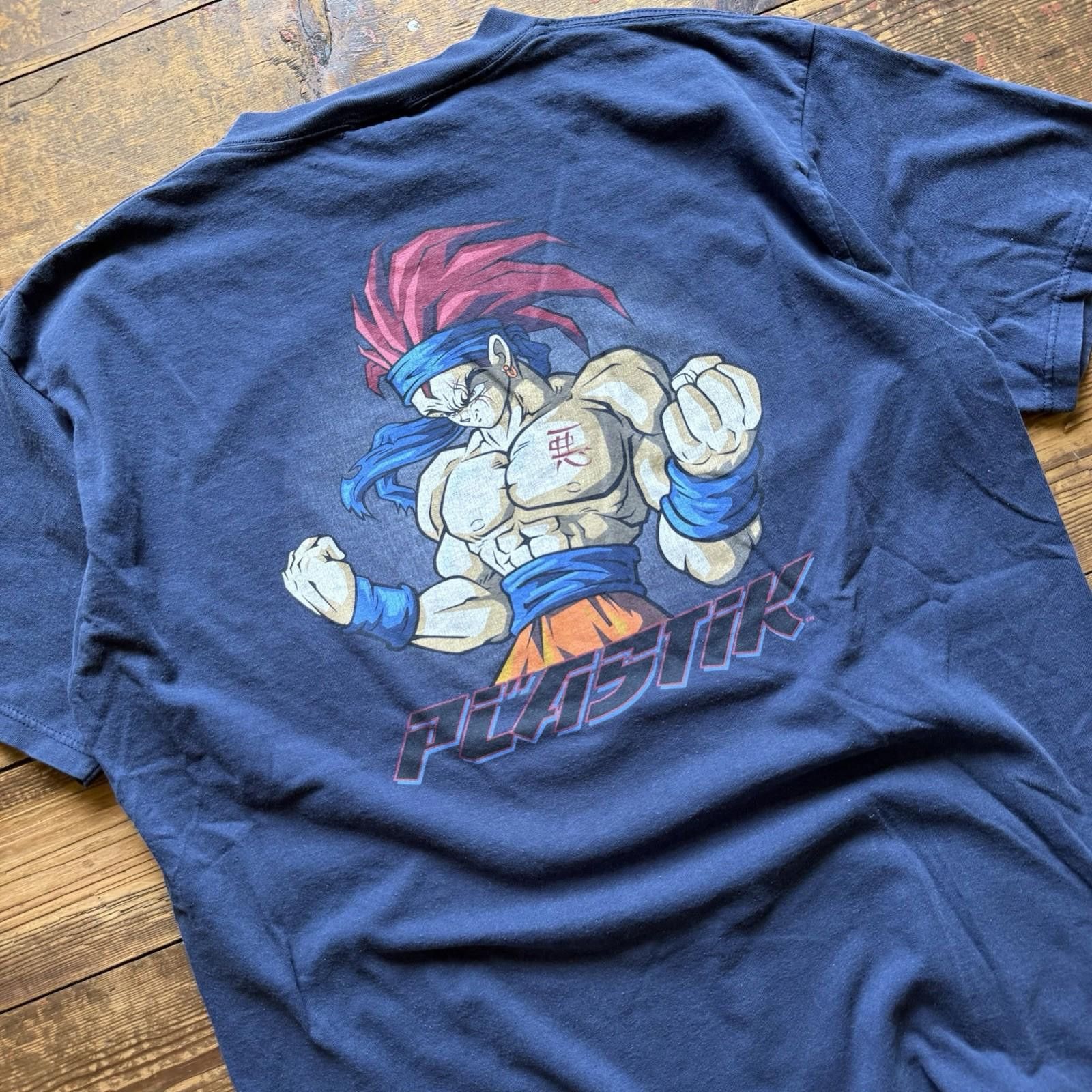 Vintage 90s Tultex Plastik T Shirt Goku Vintage Murina XL Size US XL / EU 56 / 4 - 3 Thumbnail