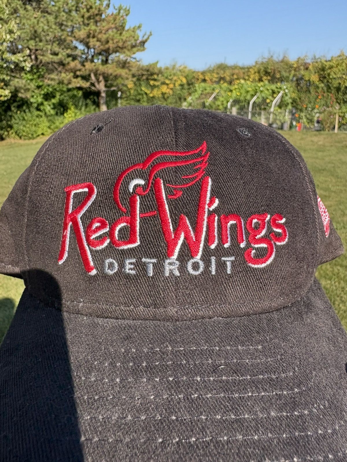 New Era Detroit Red Wings NHL New Era Made in USA Vintage 80s Hat Size ONE SIZE - 3 Thumbnail