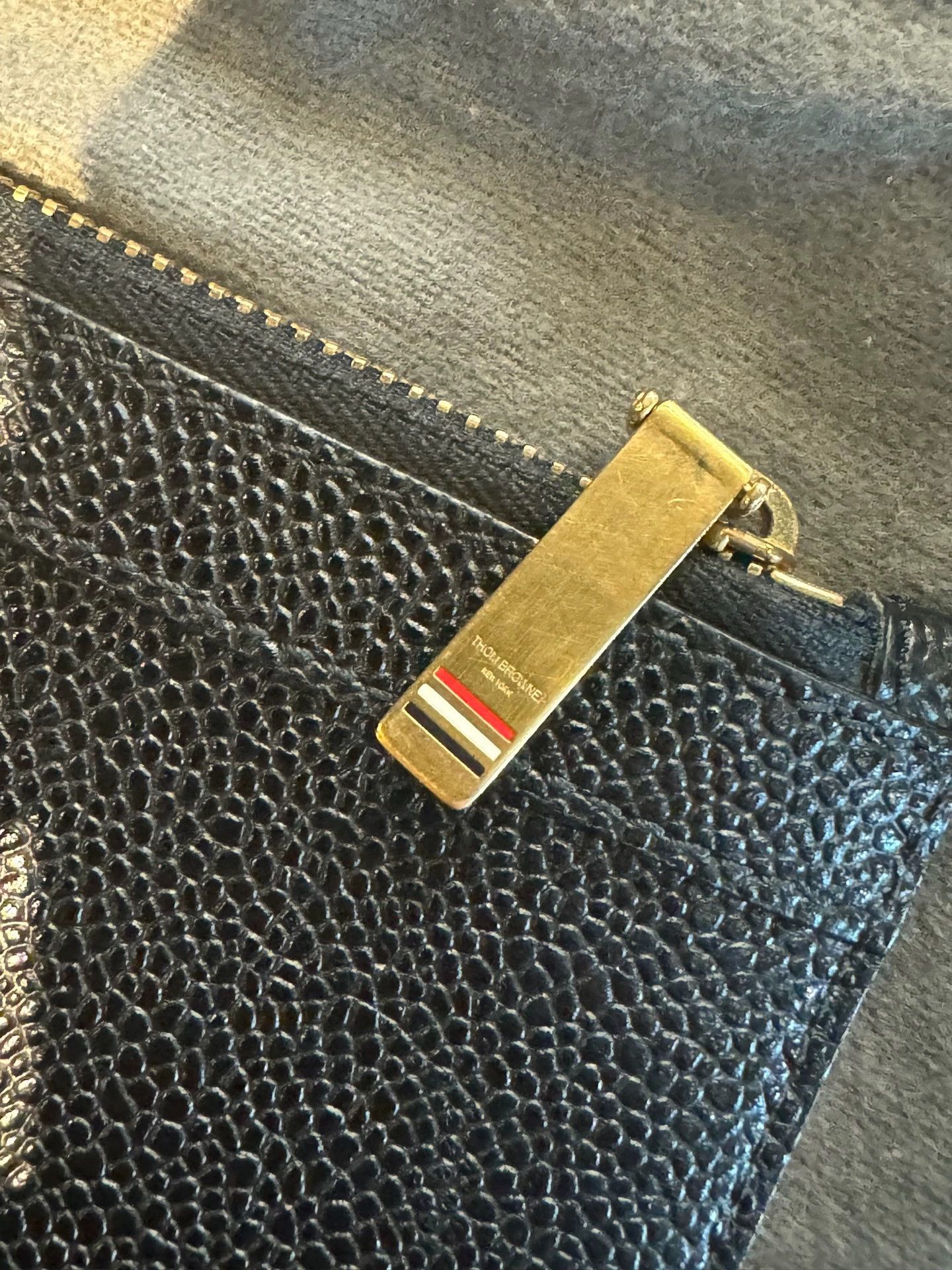 Thom Browne Thom Browne Classic Medium Clutch 98 New w/ Tags Dust Bag Size ONE SIZE - 3 Thumbnail