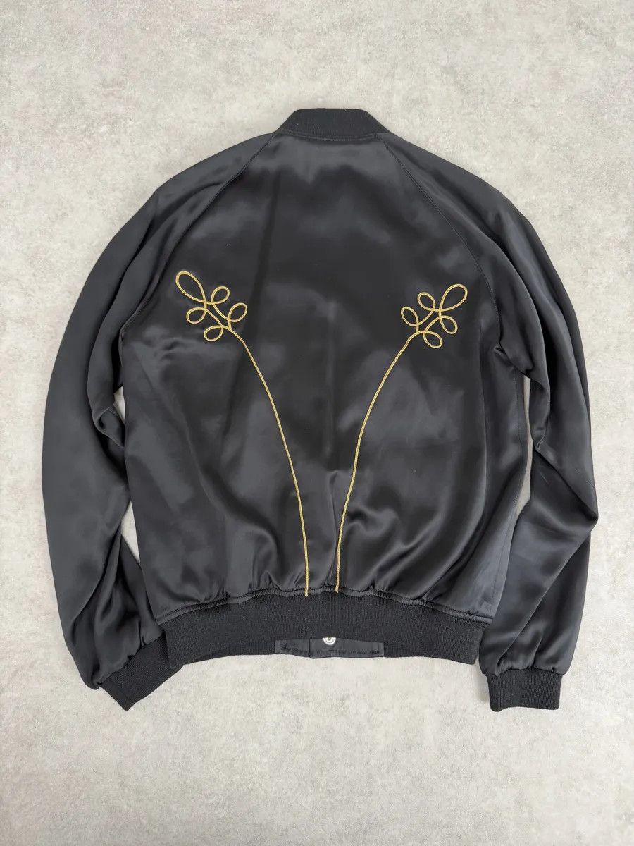 SS2015 Saint Laurent Black Napoleon Bomber Jacket by Hedi Slimane