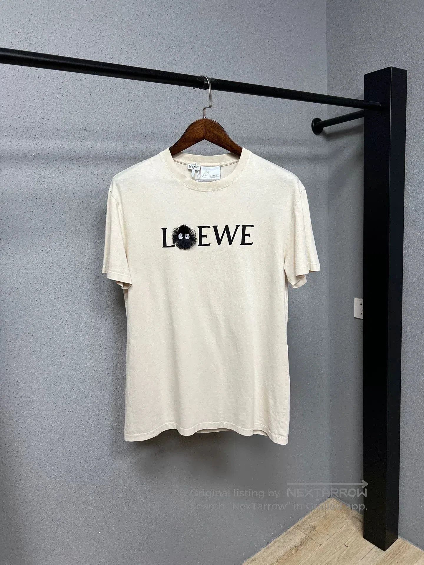 Loewe Spirit Olive Short Sleeve T-Shirt.