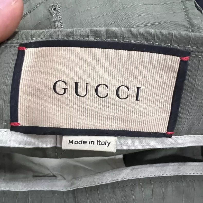 Gucci GucciGreen old flower stitching trousers 2503-Nextarrow Size US 32 / EU 48 - 3 Thumbnail