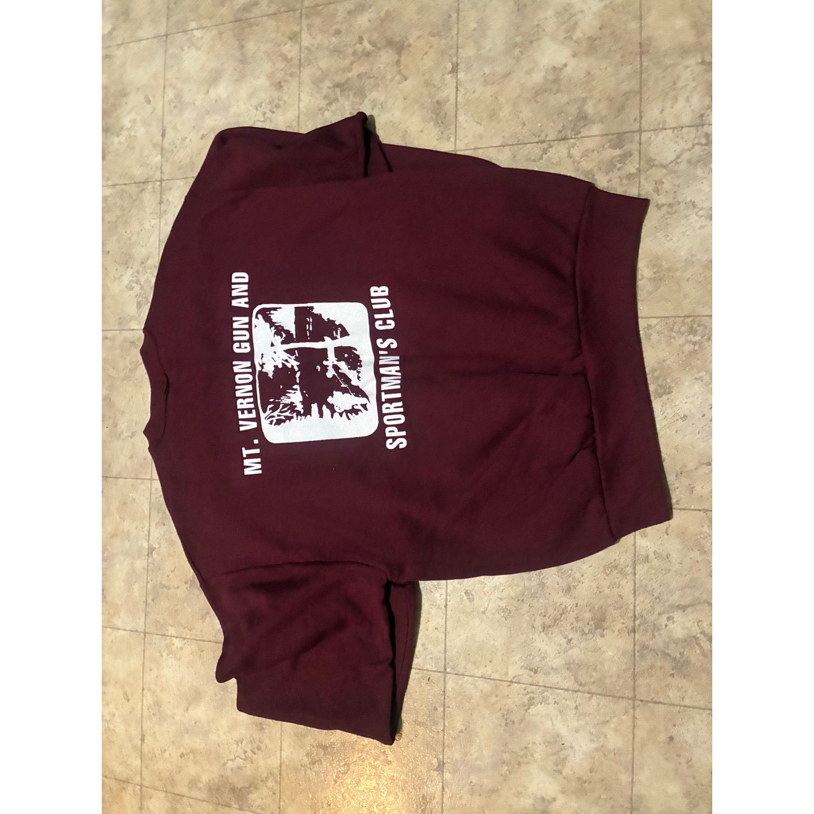 Jerzees Vintage Mount Vernon Gun & Sportsman’s Club Sweatshirt L Size US L / EU 52-54 / 3 - 4 Thumbnail