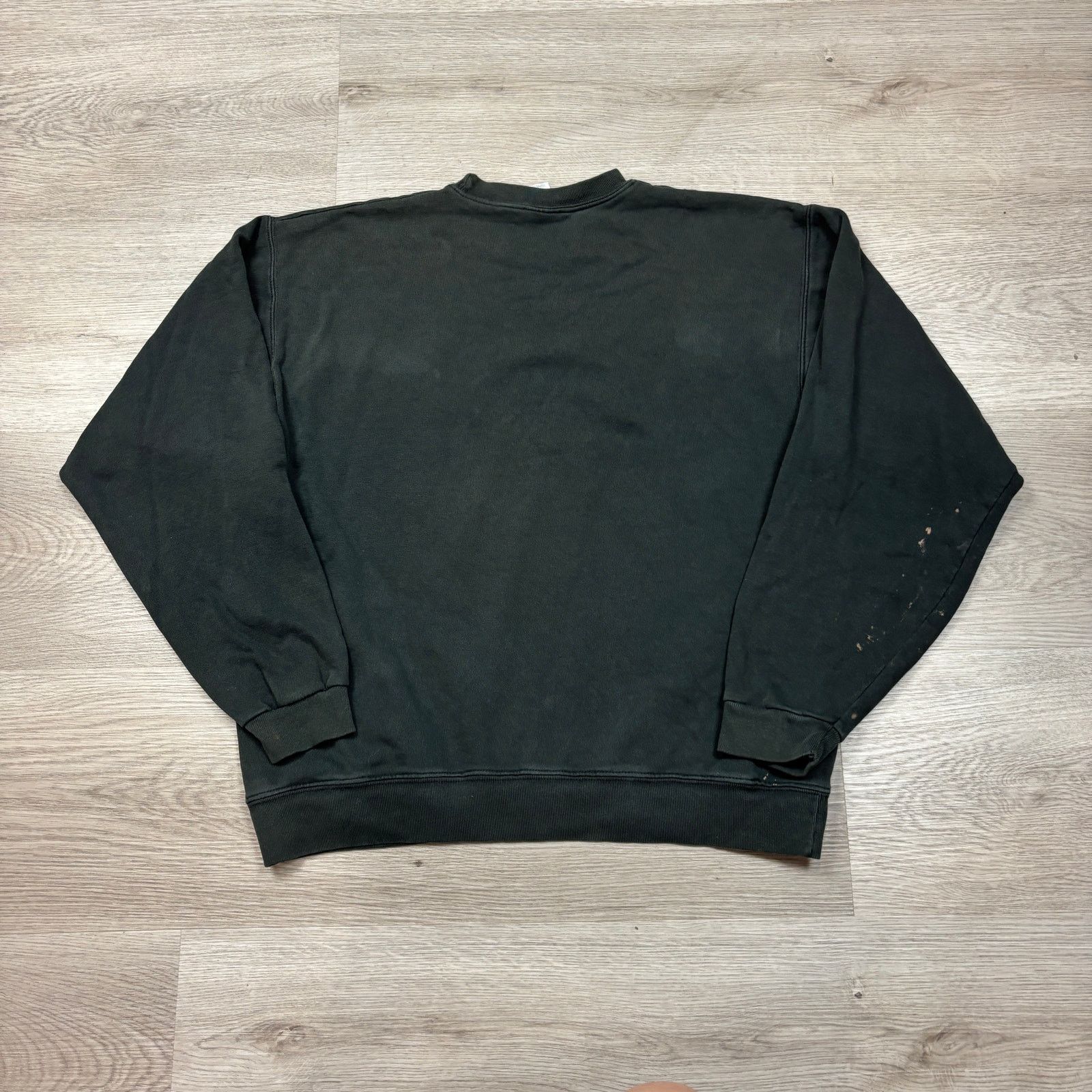 Vintage Vintage 90s Tiger Paw Embroidered Crew Sweatshirt Mens Large Size US L / EU 52-54 / 3 - 4 Thumbnail