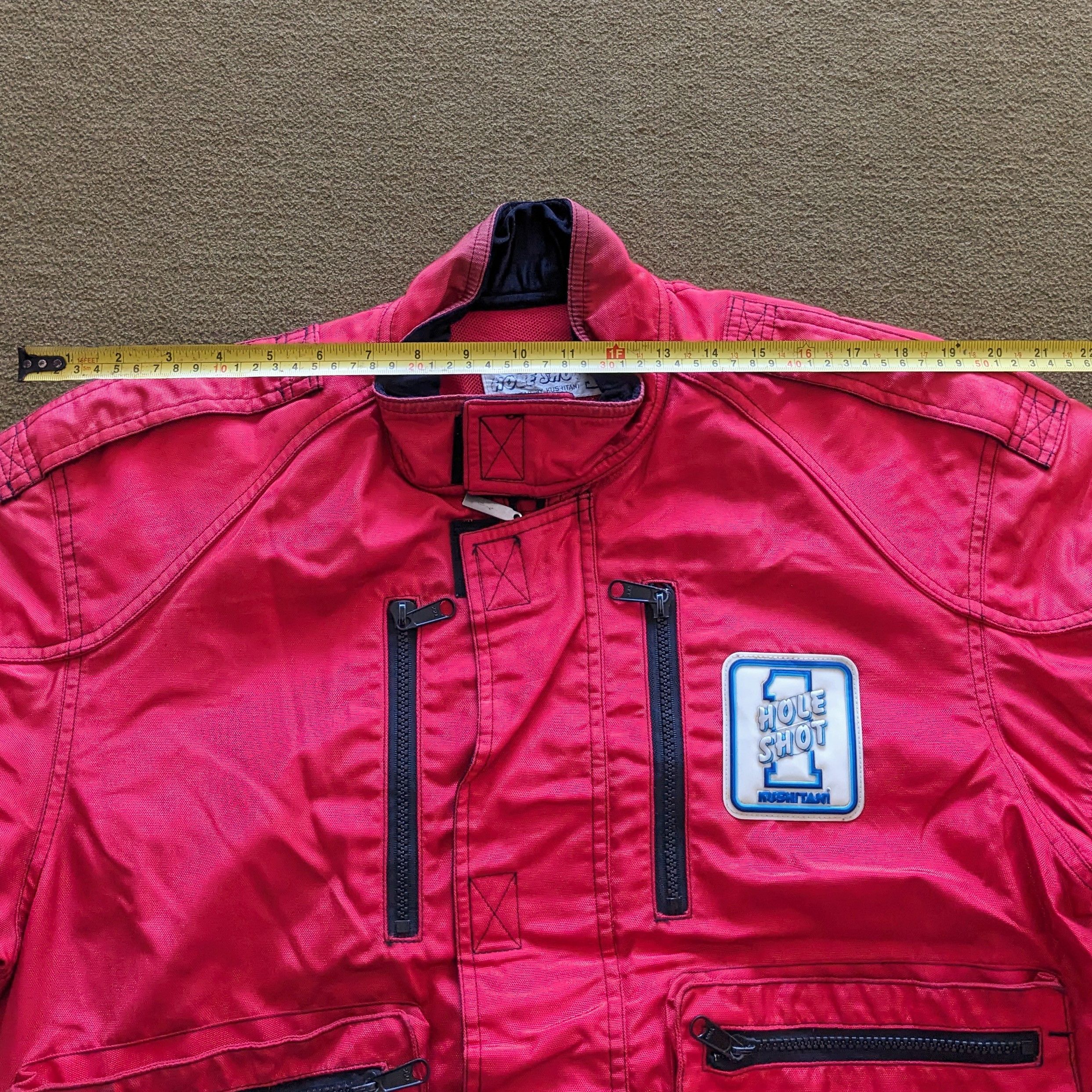 Vintage Vintage KUSHITANI Motorcycle Bomber Jacket Size US L / EU 52-54 / 3 - 6 Thumbnail