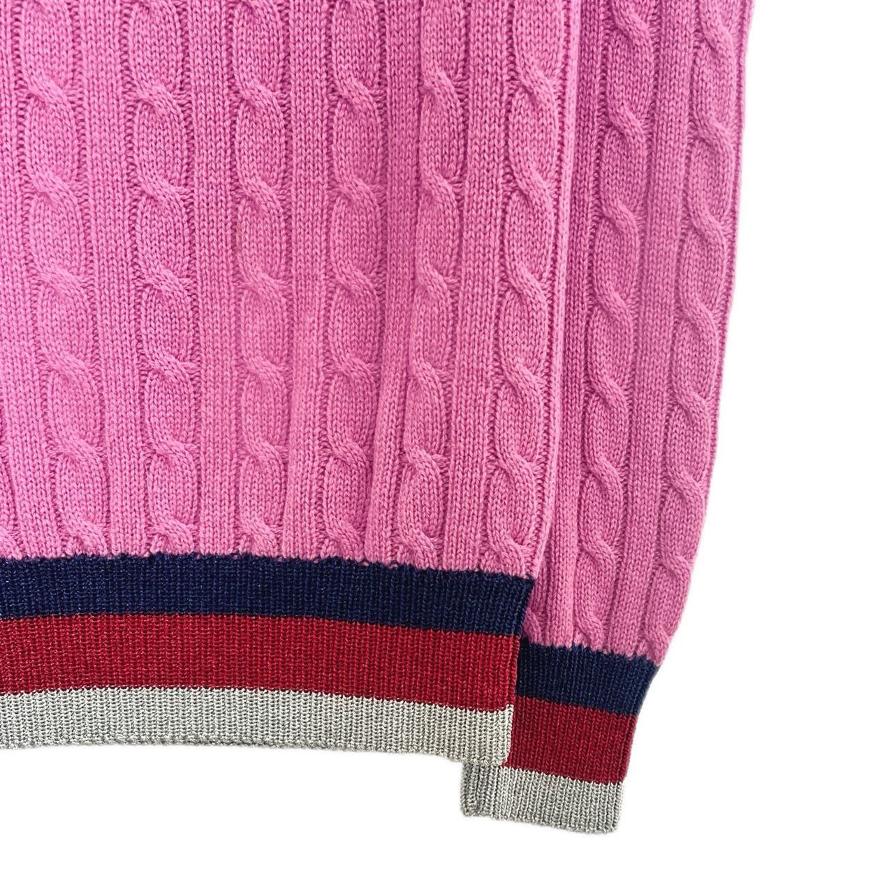 Gucci GUCCI FW22 Cable Knit Crew Neck Pullover Sweater K26WX Size XS / US 0-2 / IT 36-38 - 4 Thumbnail