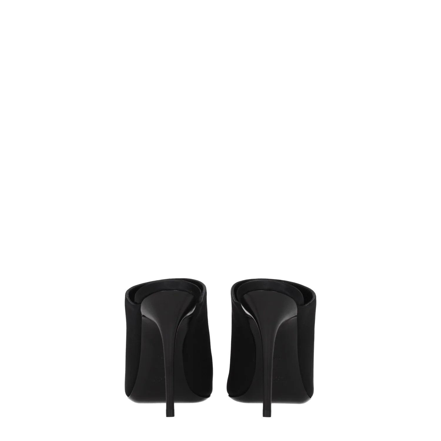 Saint Laurent Paris ob1o1e1224 Satin Sandals in Black Size US 7.5 / IT 37.5 - 5 Thumbnail