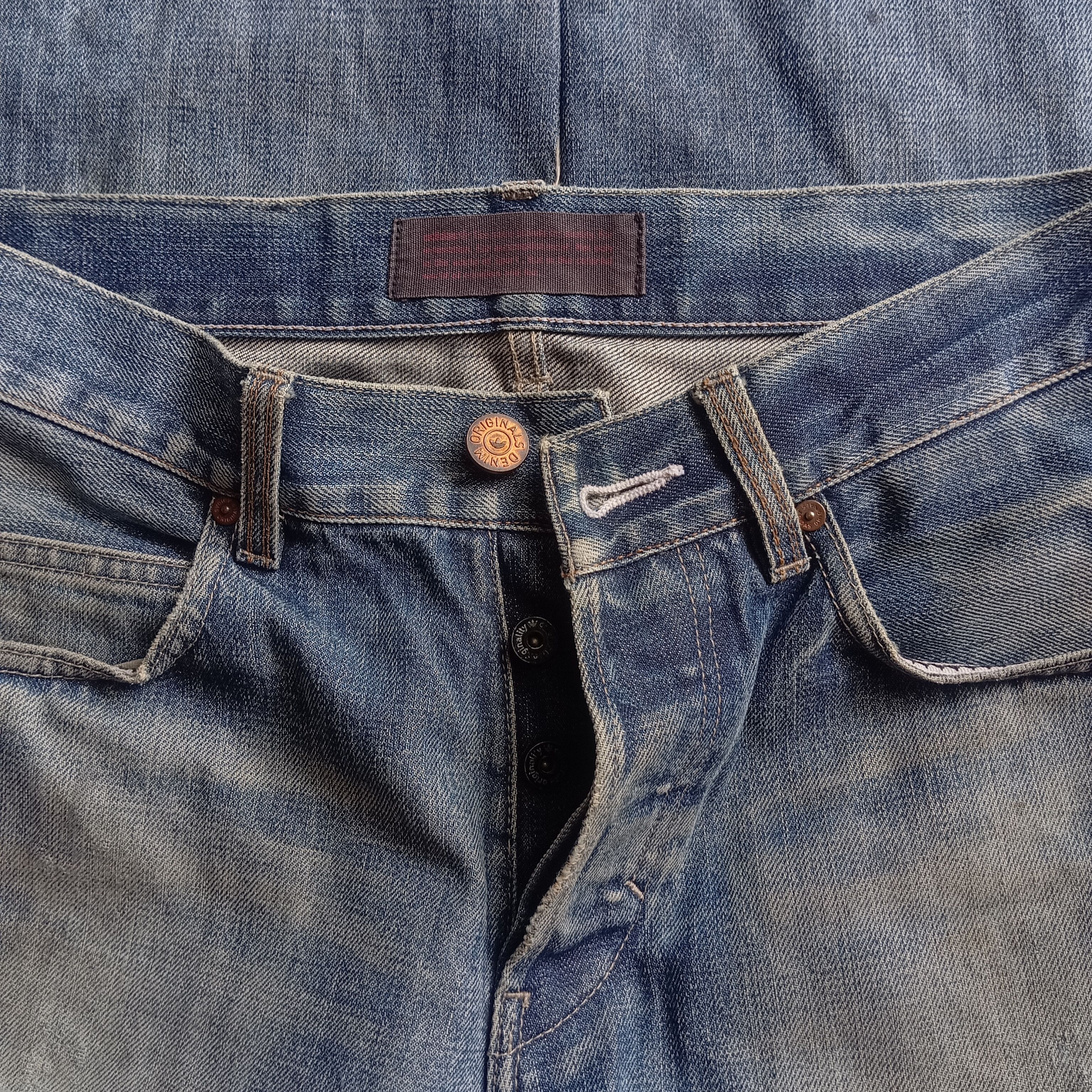 Adidas Adidas conductor distressed denim selvedge trousers Size US 30 / EU 46 - 3 Thumbnail