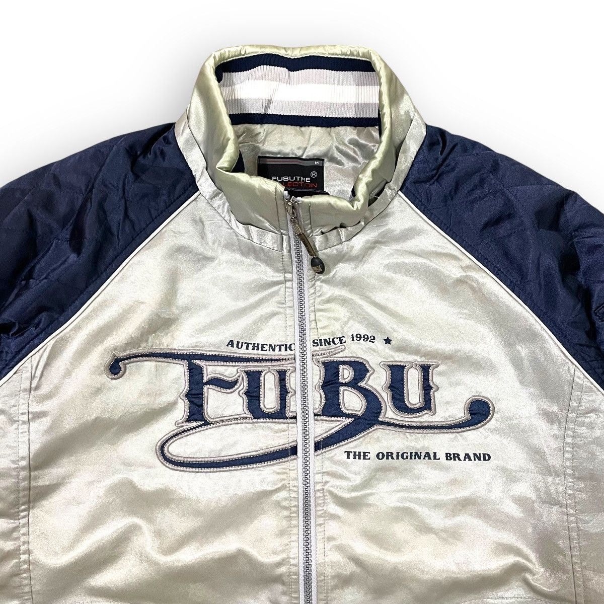 Fubu Fubu Jeans Bomber Jacket Vintage Size US L / EU 52-54 / 3 - 2 Thumbnail