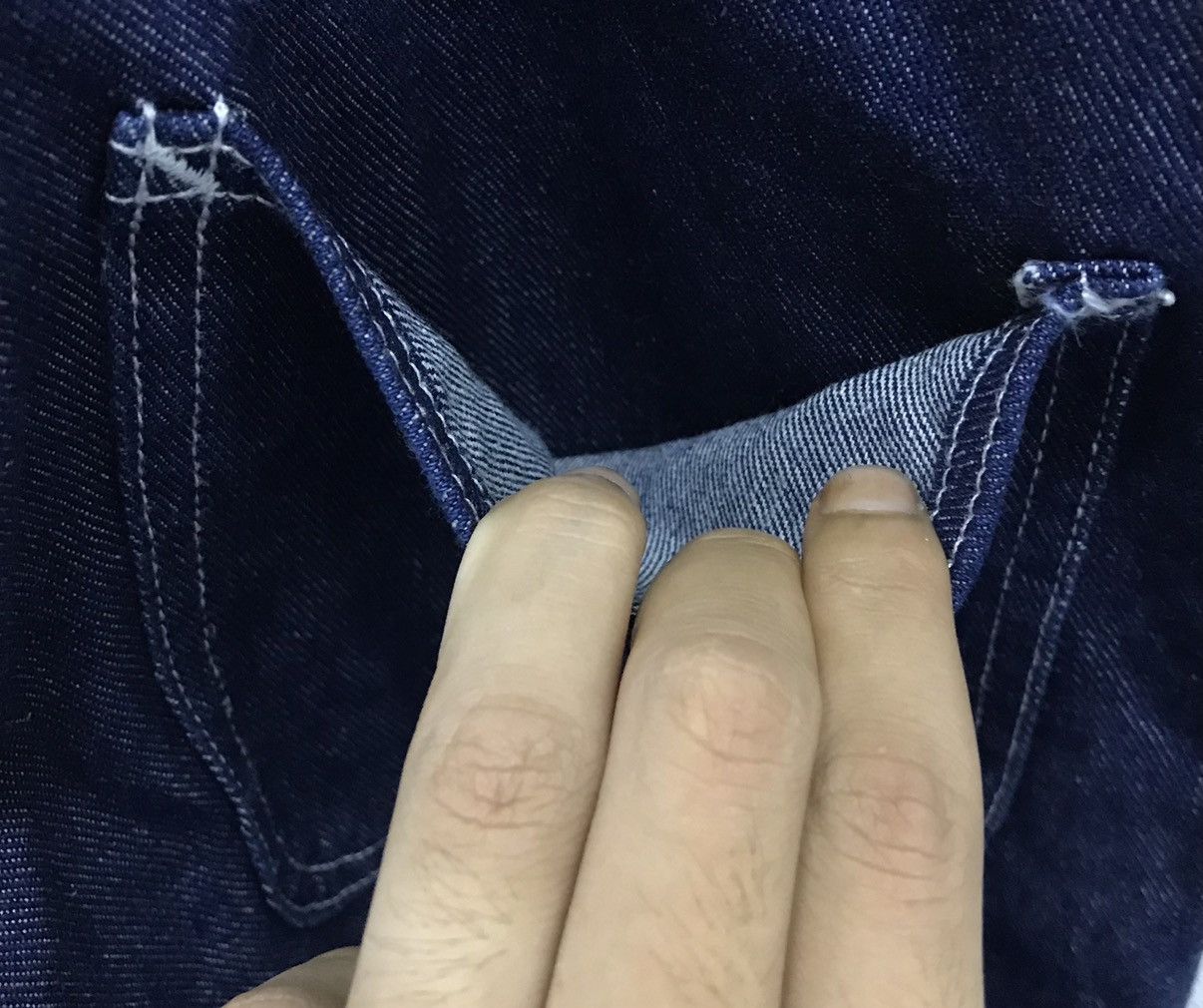 GU × Vintage Vintage GU Jeans Overall Size US 29 - 11 Thumbnail