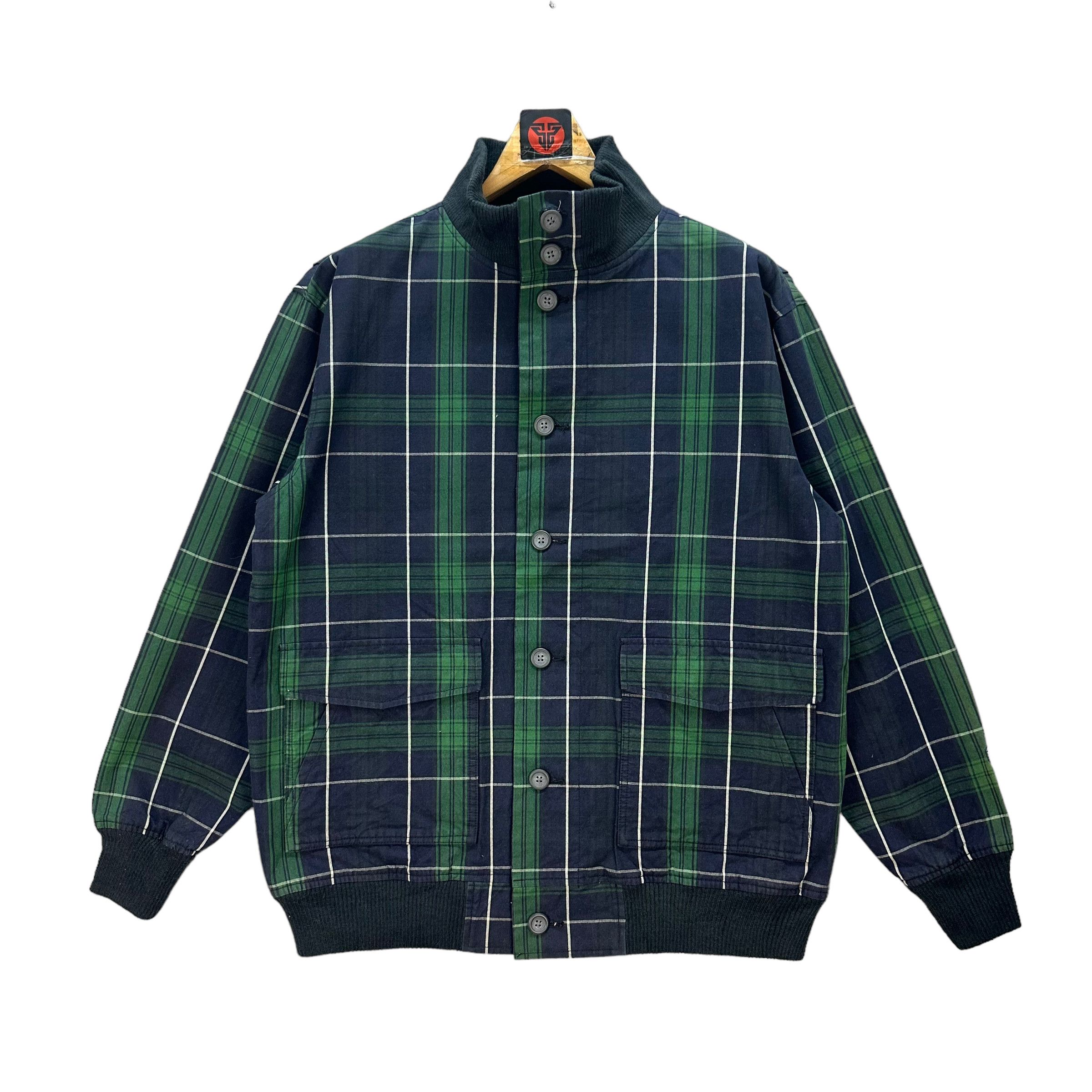 Woolrich Woolen Mills WOOLRICH TURTLE NECK TARTAN JACKET #7688-164 Size US L / EU 52-54 / 3 - 1 Thumbnail